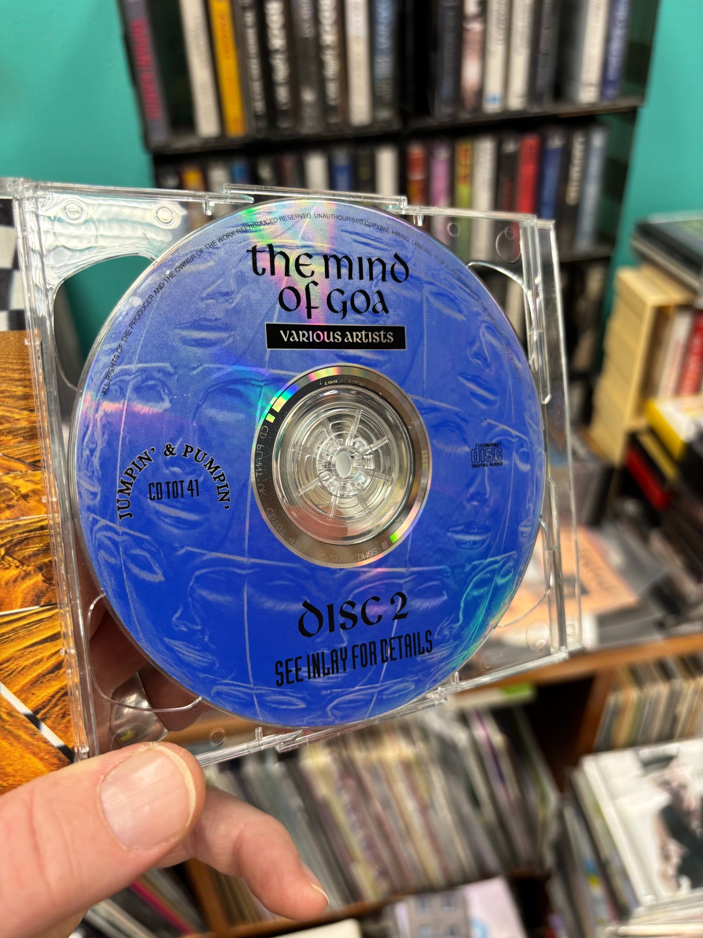 The Mind of Goa, 2CD, 1st pressing, Only CD pressing, Jumpin’ & Pumpin’, UK 1996
