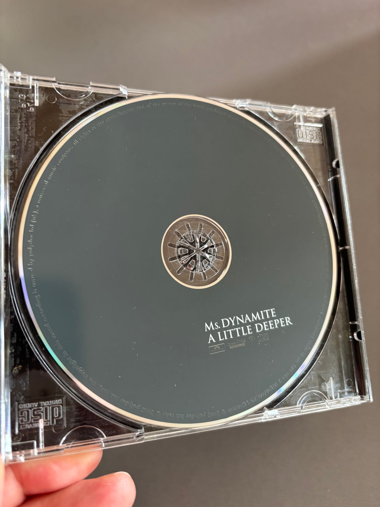 Ms. Dynamite: A Little Deeper, CD, Polydor, Biggerbeats Records, Europe 2002