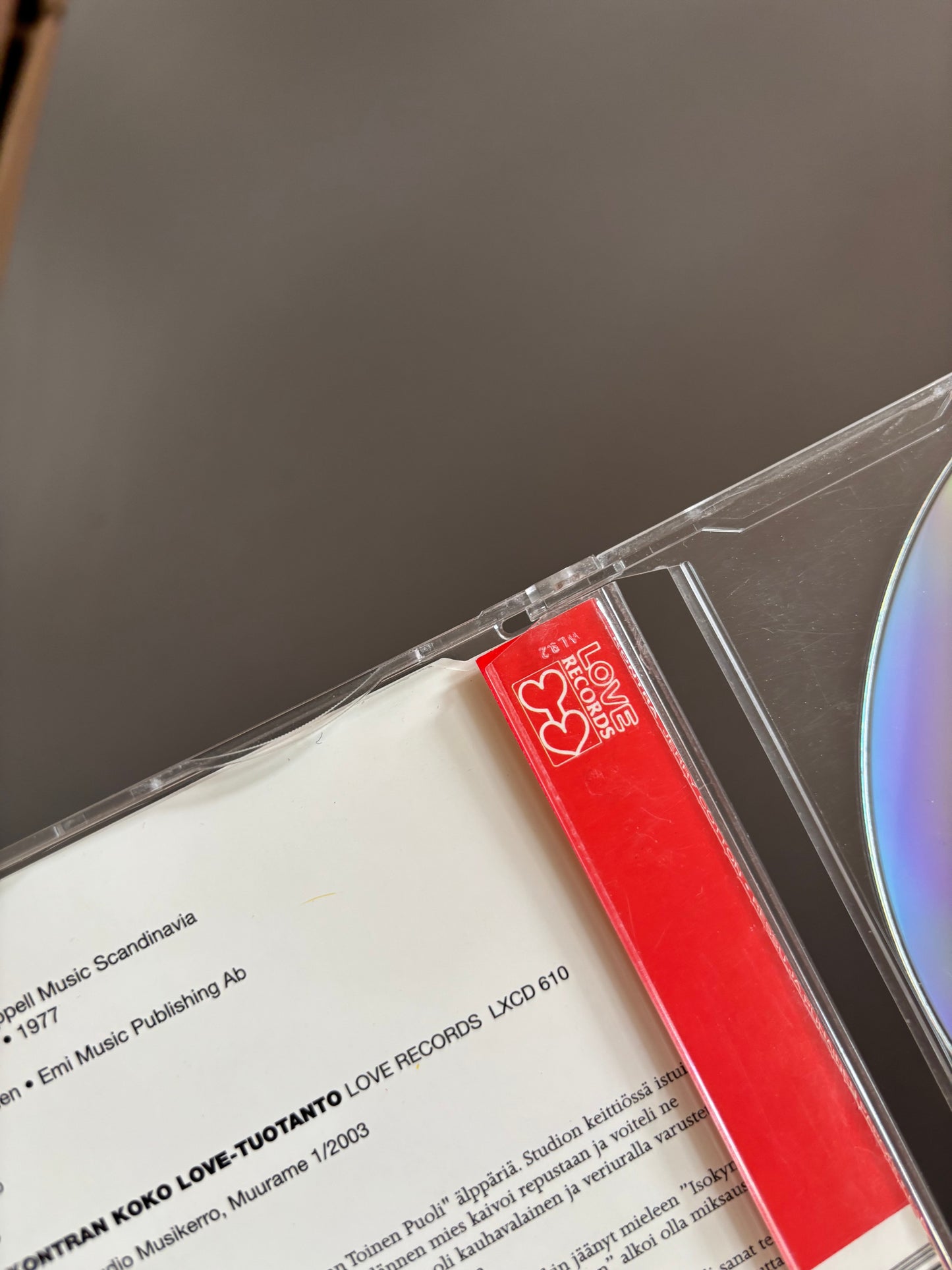 Kontra: Jerry Cotton, CD-single, reissue, remastered, Love Records, Finland 2003