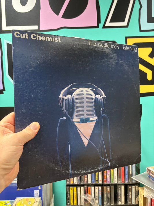 HULLU VARASTOALE -20%‼️‼️‼️Cut Chemist: The Audience’s Listening, 2LP, gatefold, 1st pressing, Warner Bros. Records, A Stable Sound, US 2006