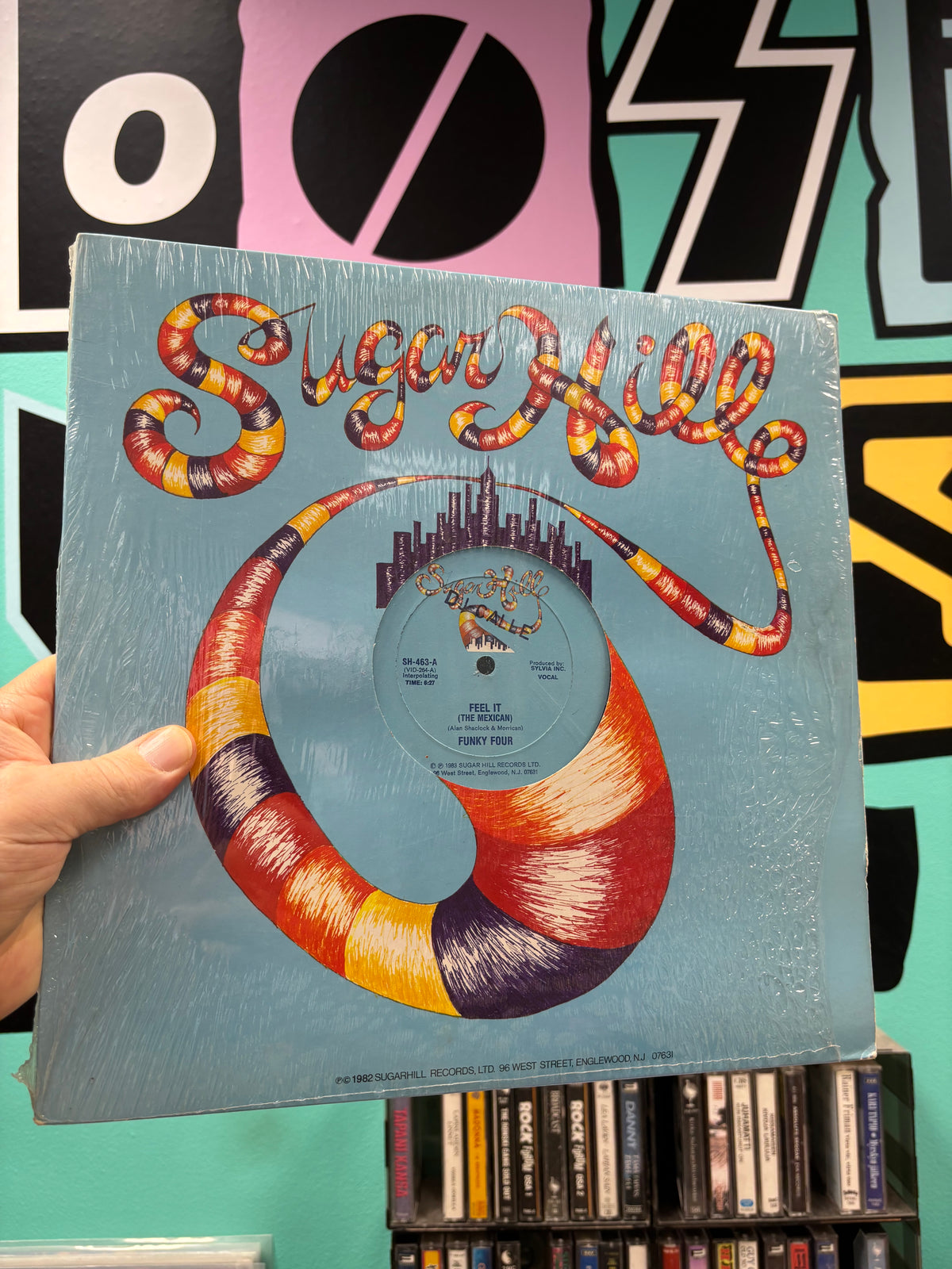 Funky Four: Feel It (The Mexican), 12inch, Sugar Hill Records, US 1983