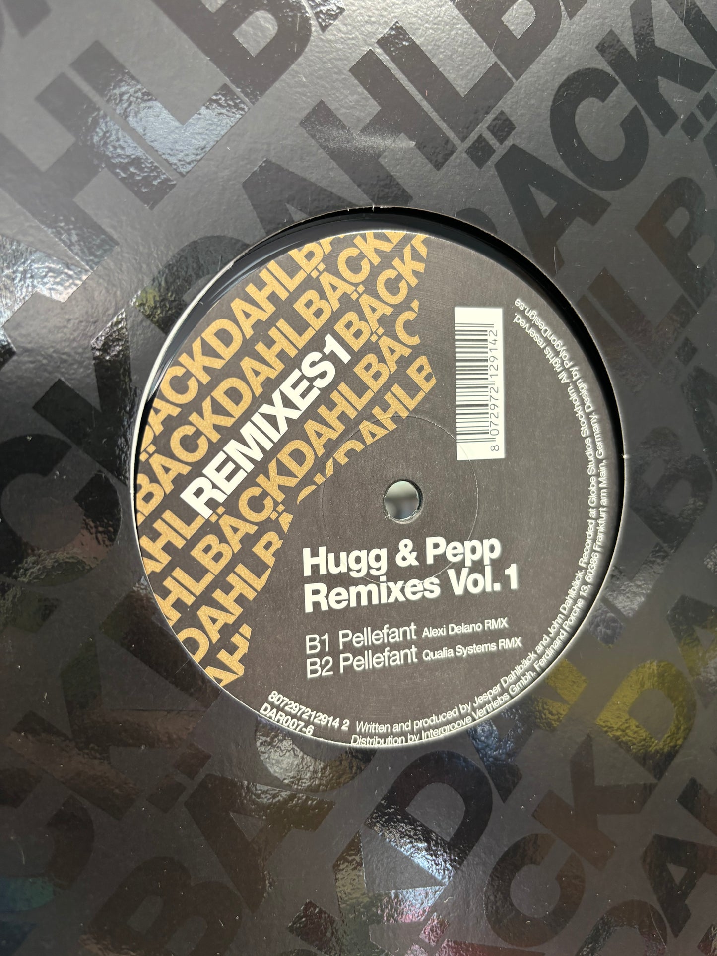 High & Pepp: Remixes Vol. 1, 12inch, Only official pressing, Dahlbäck Records, Sweden 2006