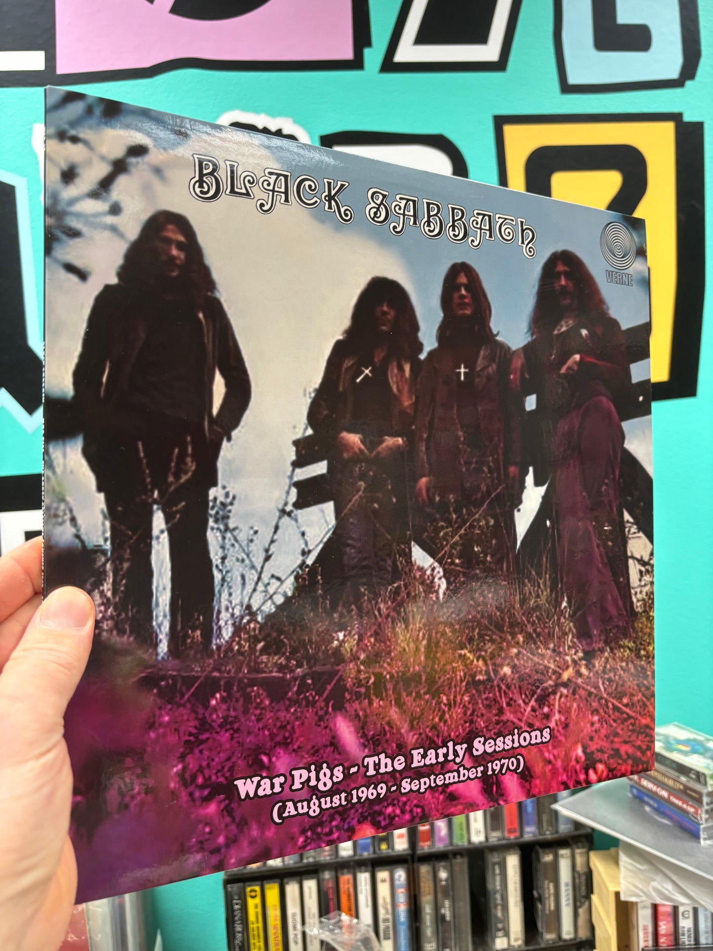 Black Sabbath: The Early Sessions (August 1969-September 1970), LP, Unofficial Release, Verne Records, France 2014