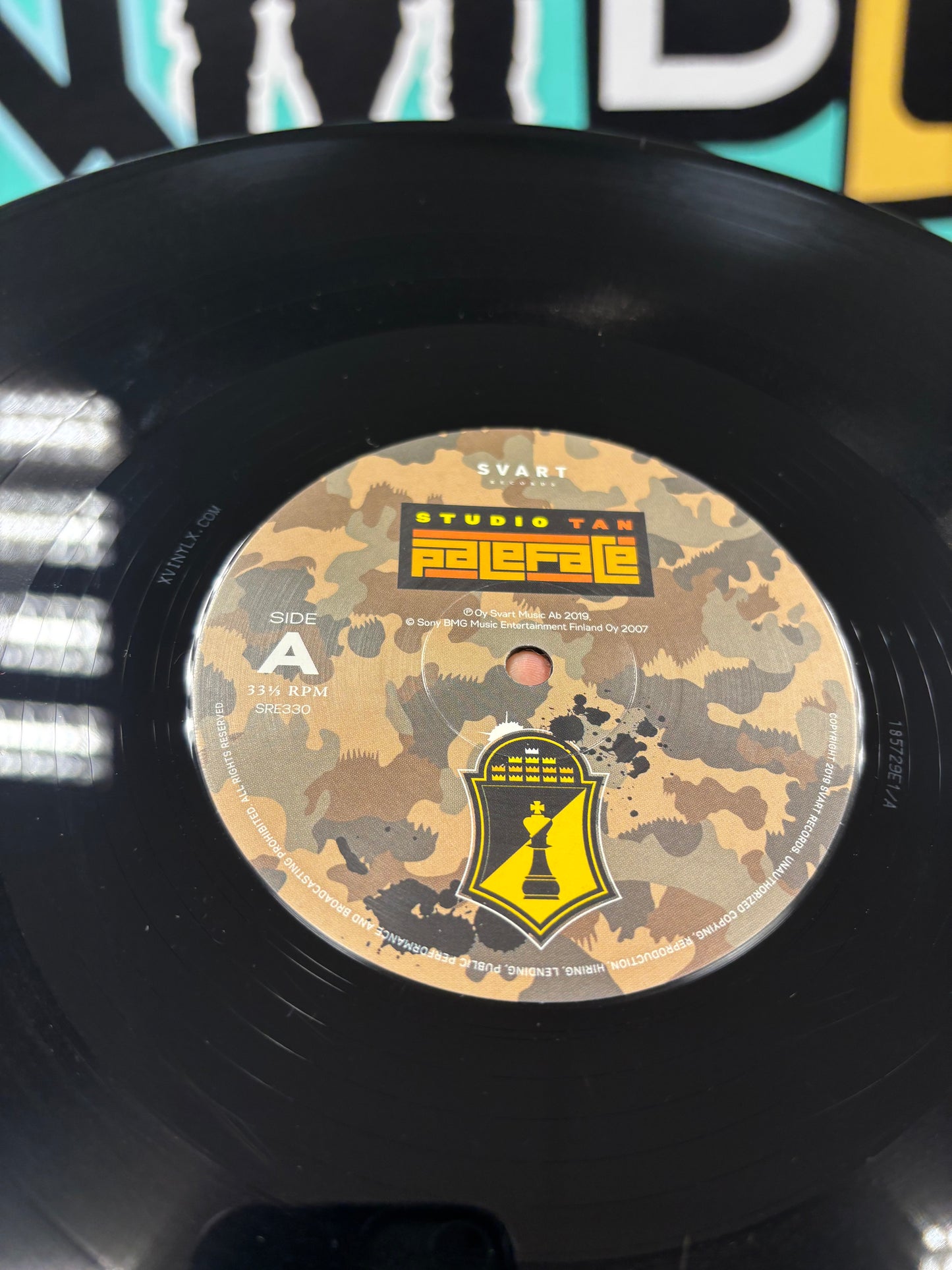 Paleface: Studio Tan, 2LP, gatefold, reissue, Limited Edition, Svart Records, Finland 2019