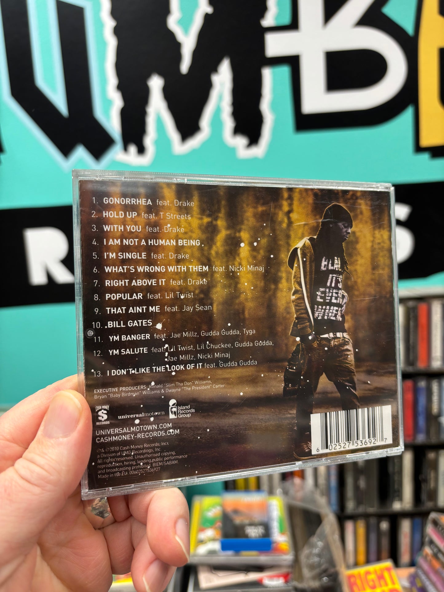 Lil Wayne: I Am Not A Human Being, CD, Universal Motown, Cash Money Records, Island Records Group, Europe 2010