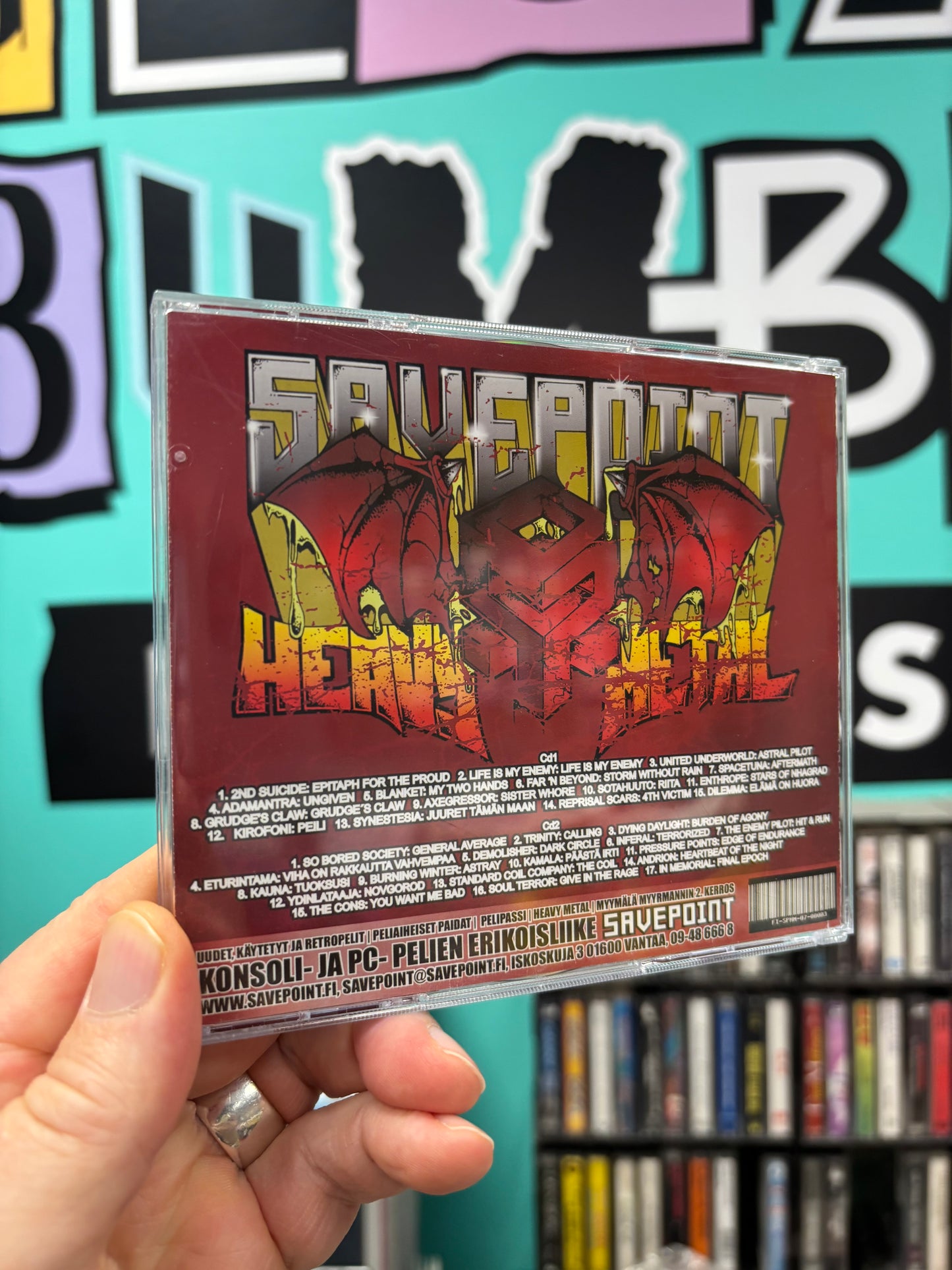 SavePoint Heavy Metal Collection Vol. 2, 2CD, Only pressing, Compilation, SavePoint, Finland 2008