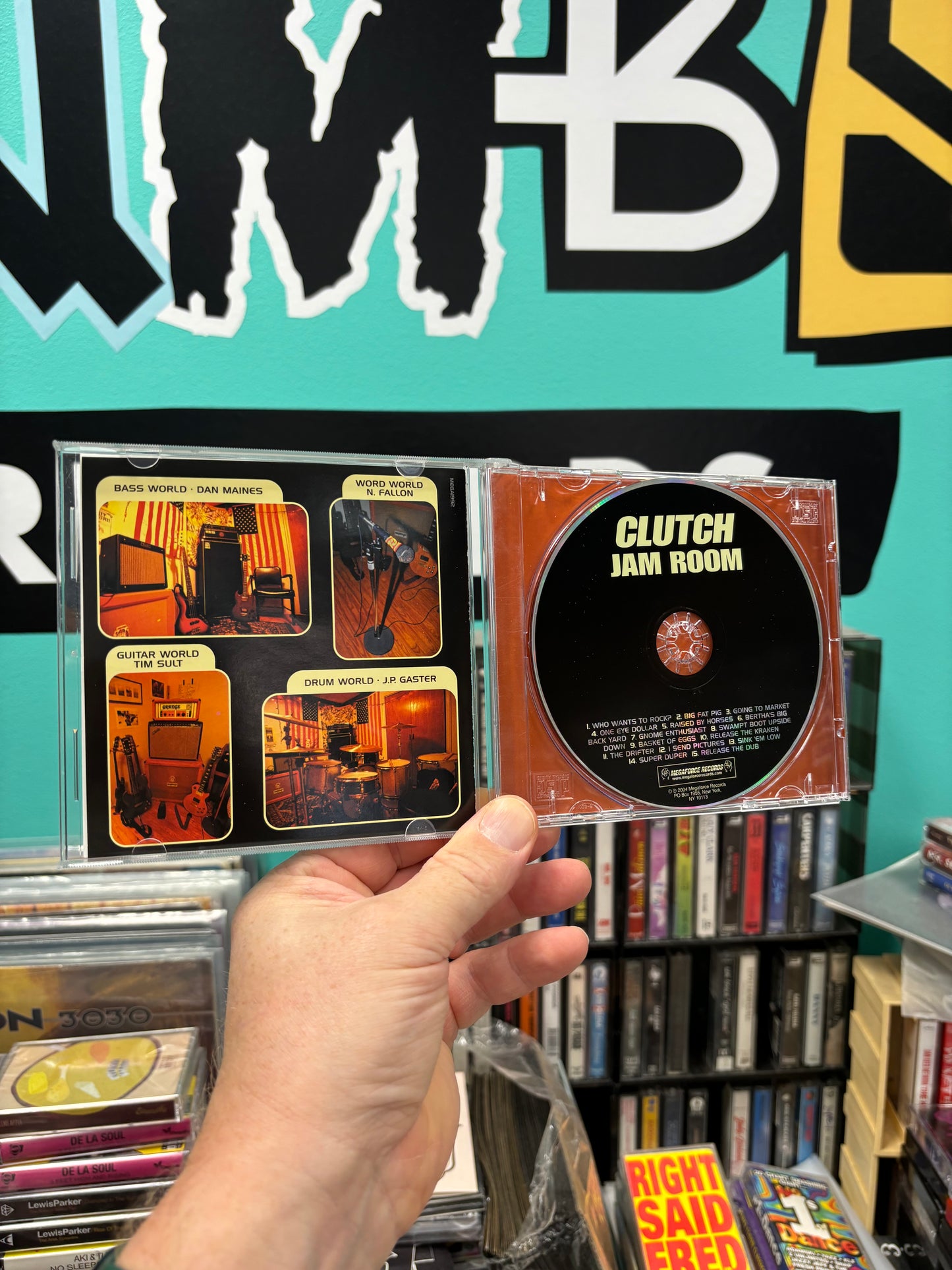 Clutch: Jam Room, CD, reissue, Megaforce Records, US 2004