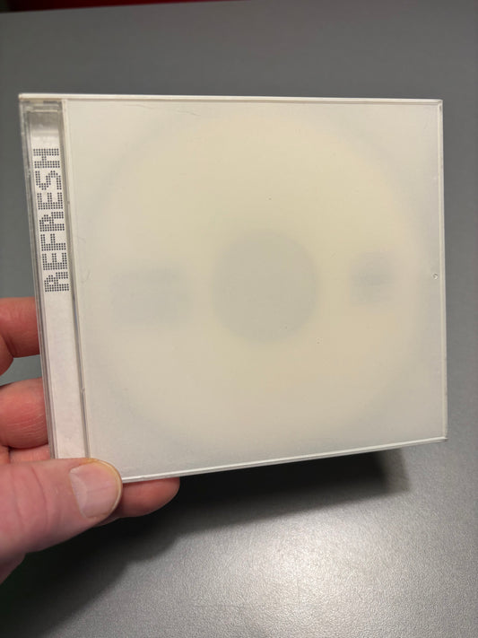 DJ Dixon & DJ Static: Refresh, CDr, Only pressing, white label, promo, Finland 1999-2000?