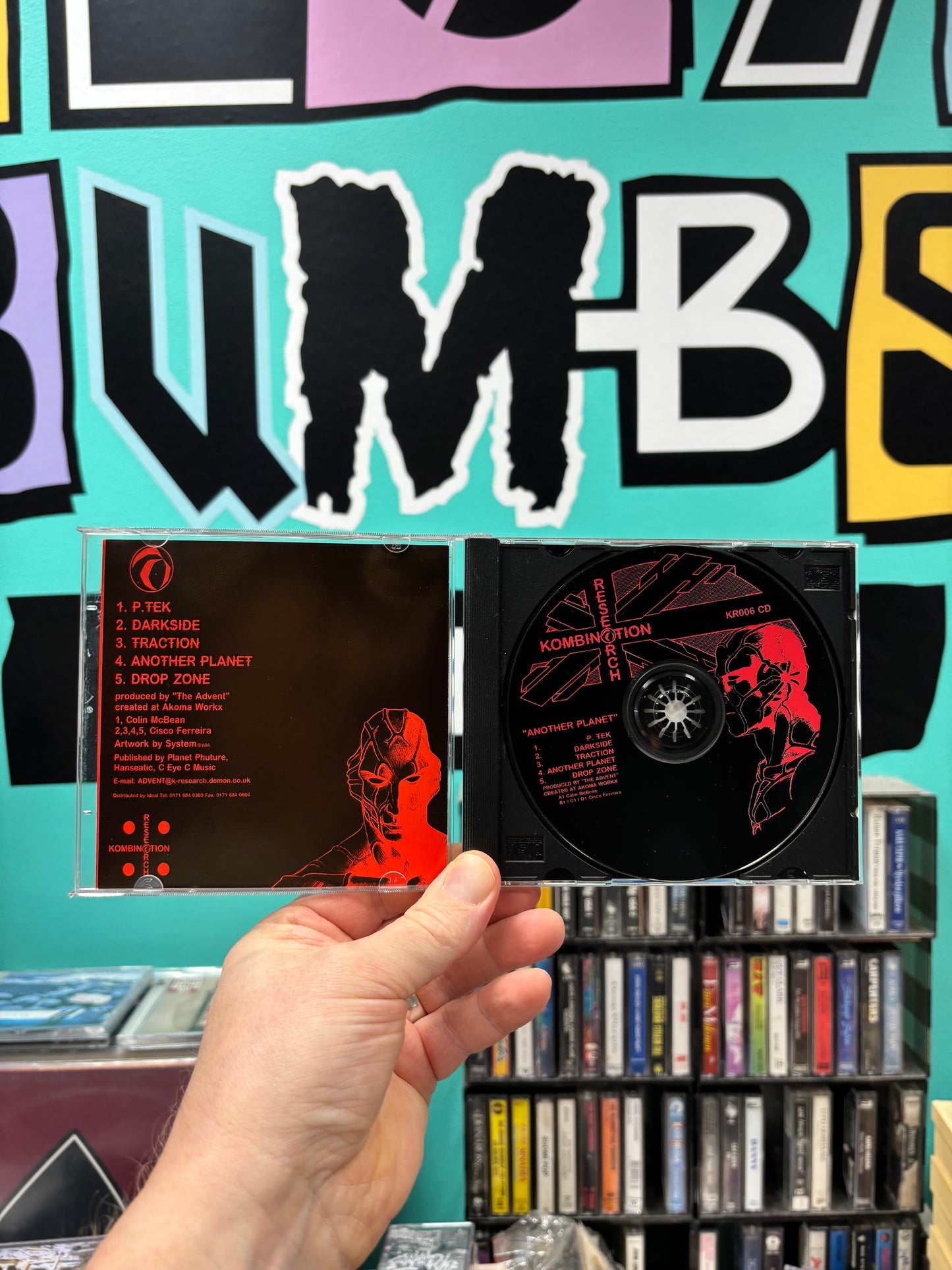 The Advent: Another Planet E.P., CD, Only CD pressing, Kombination Research, UK 1998