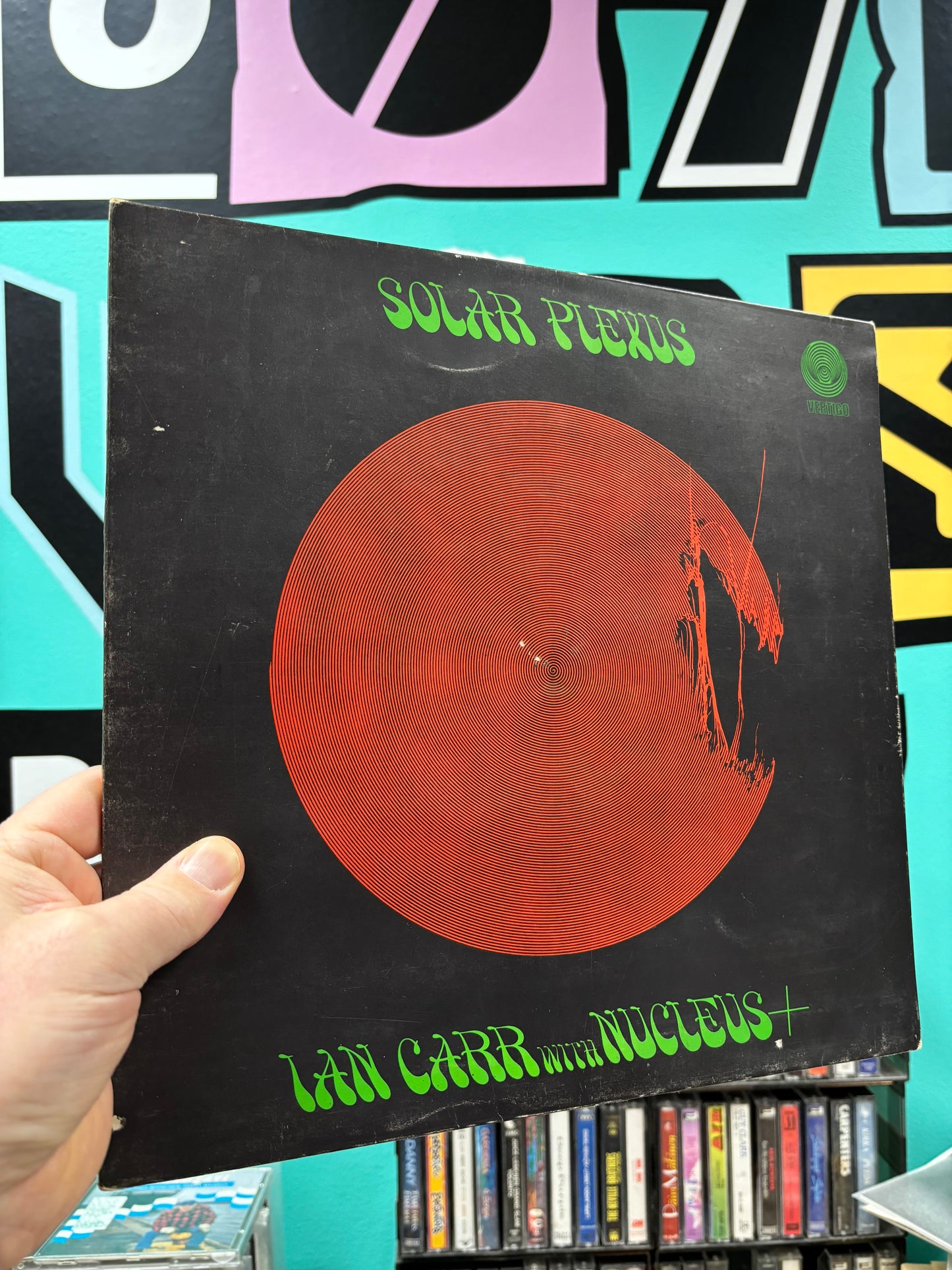 Ian Carr with Nucleus: Solar Plexus, reissue, LP, Gatefold, Small Swirl, Vertigo, UK 1971