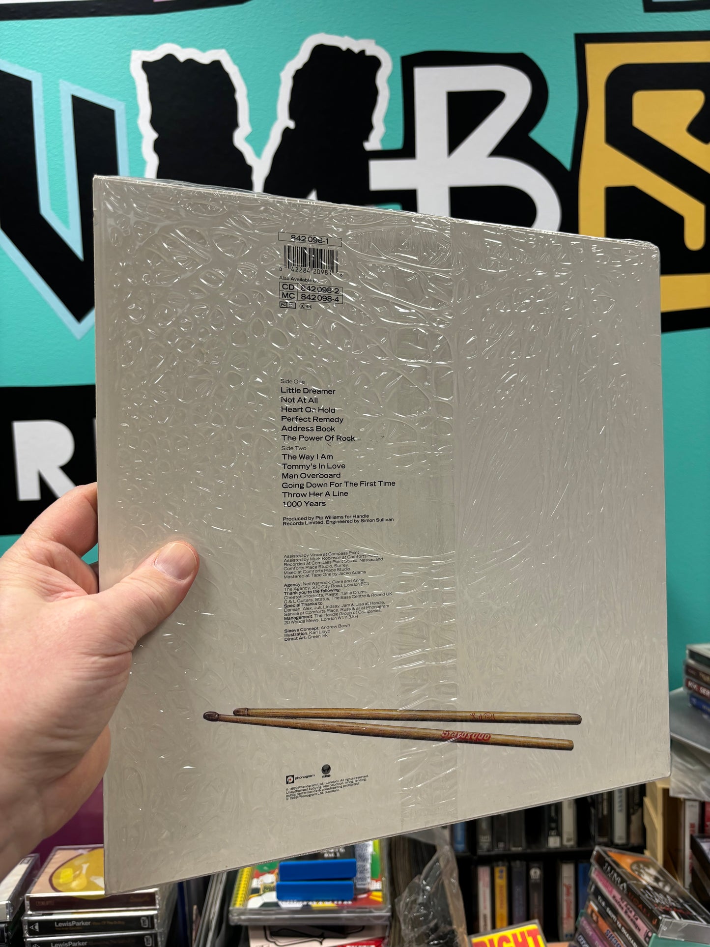 Status Quo: Perfect Remedy, LP, Vertigo, Phonogram, Europe 1989