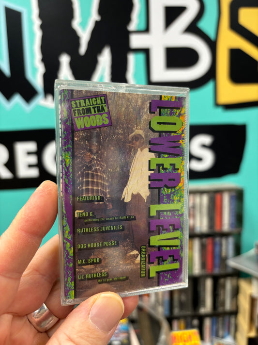 Lower Level Organization: Straight From Tha’ Woods, C-cassette, 1st pressing, Mobo Records, US 1994