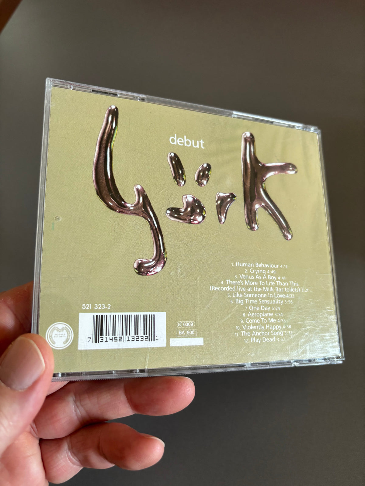 Björk: Debut, CD, reissue, Mother Records, Europe year?