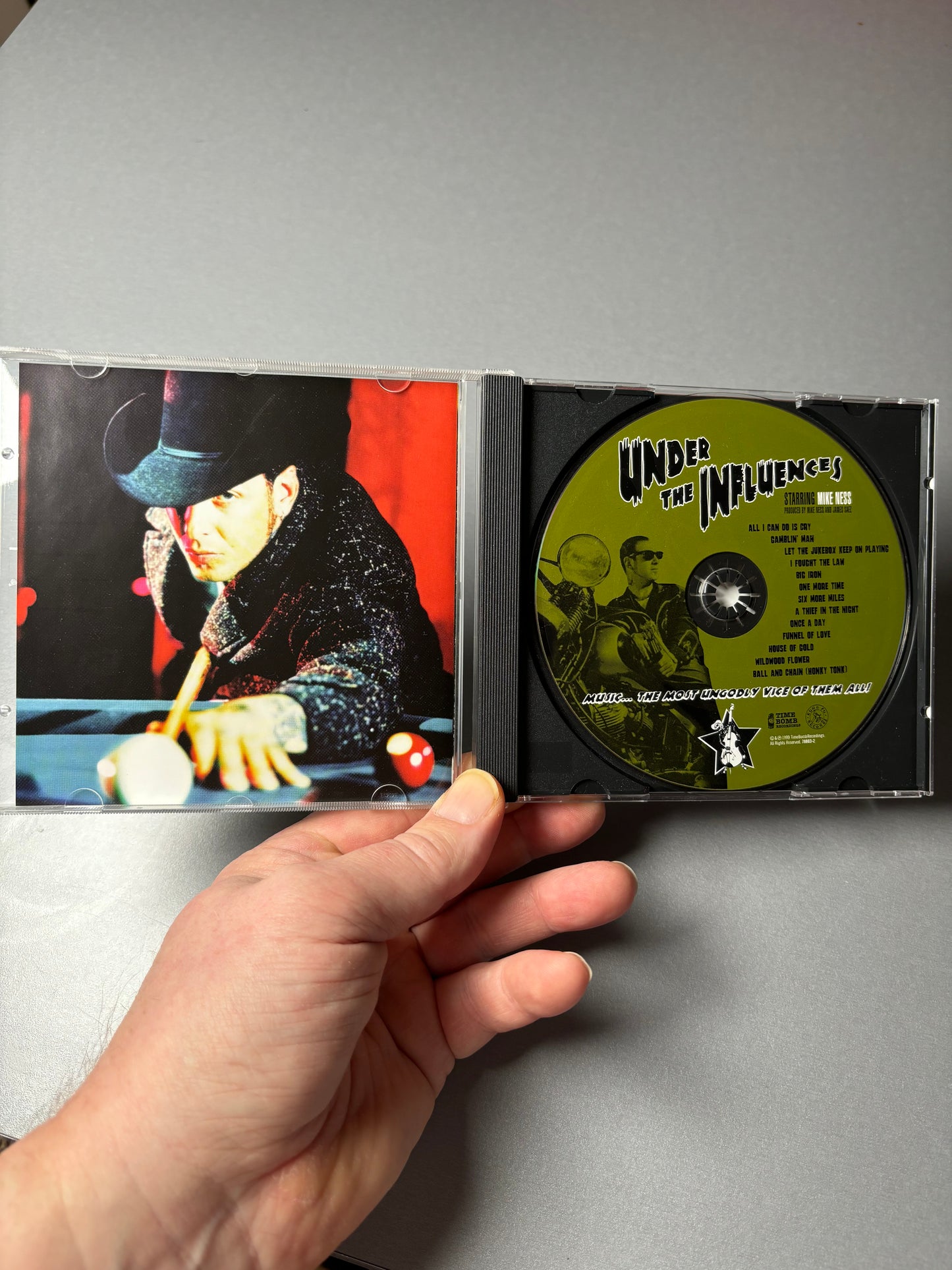 Mike Ness: Under The Influence, CD, reissue, Kung Fu Records, Time Bomb Recordings, Europe 1999