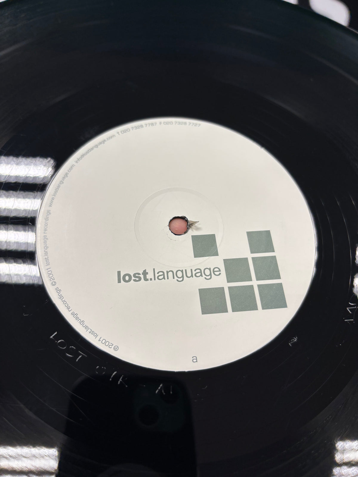 Saints & Sinners: Peace, 12inch, 1st pressing, Lost Language, UK 2001