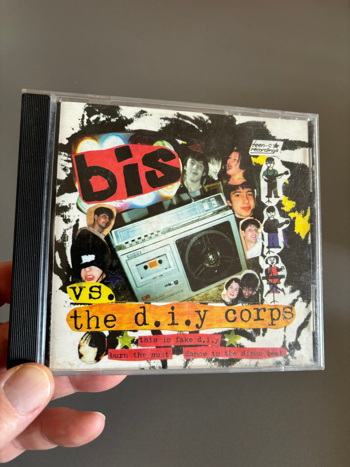 Bis: Bis Vs. The D.I.Y. Corps, CD, EP, Only CD pressing, Teen-C Recordings, UK 1996