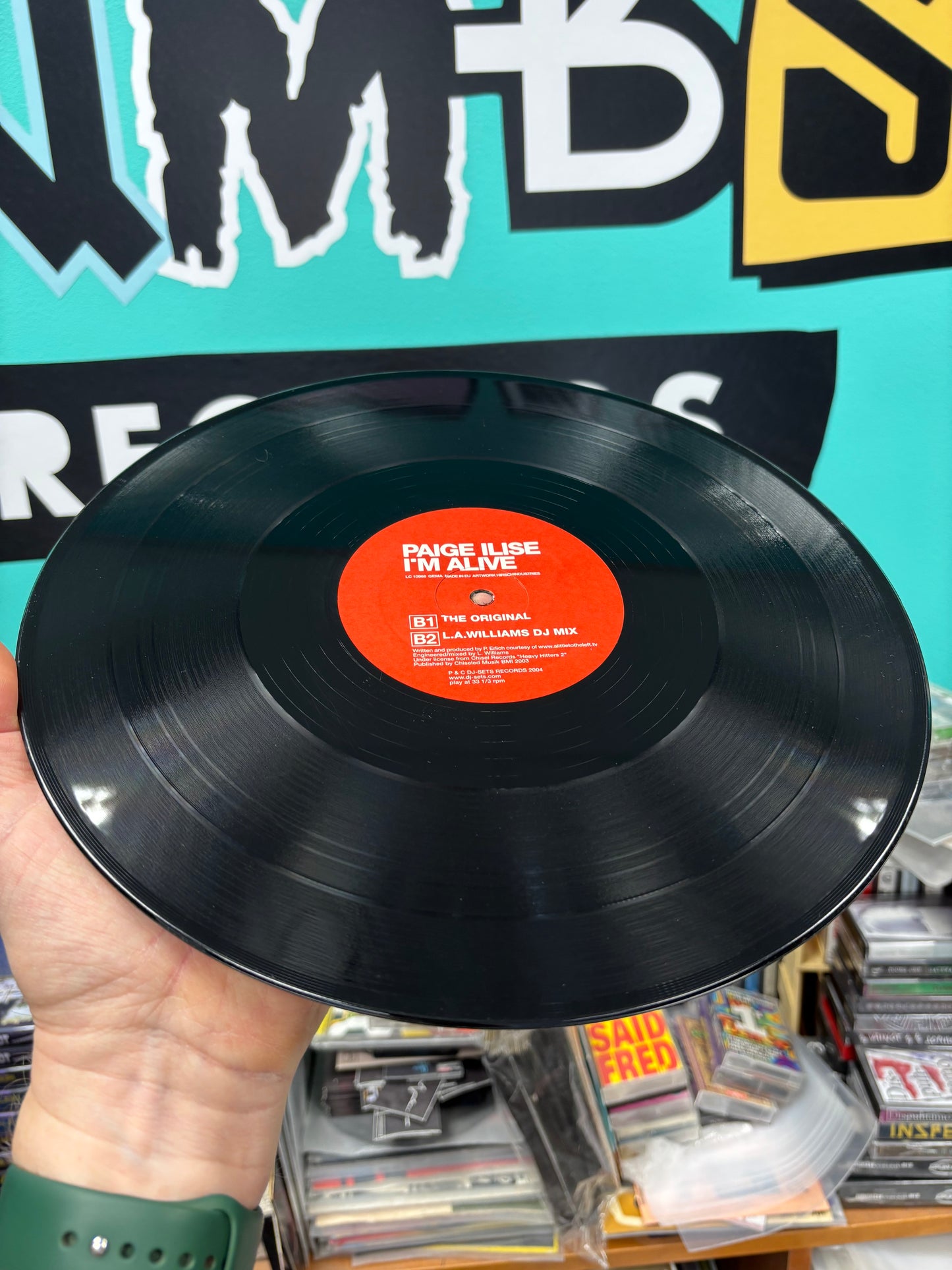 Paige Ilise: I’m Alive, 12inch, Only pressing, DJ Sets Records, Germany 2004