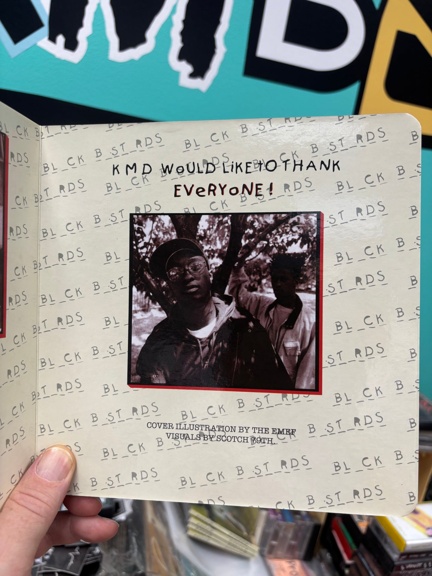 KMD: Bl_ck B_st_rds, 2CD, reissue, 7inch, Pop-up Book, Limited Edition, Metal Face Records, US 2015