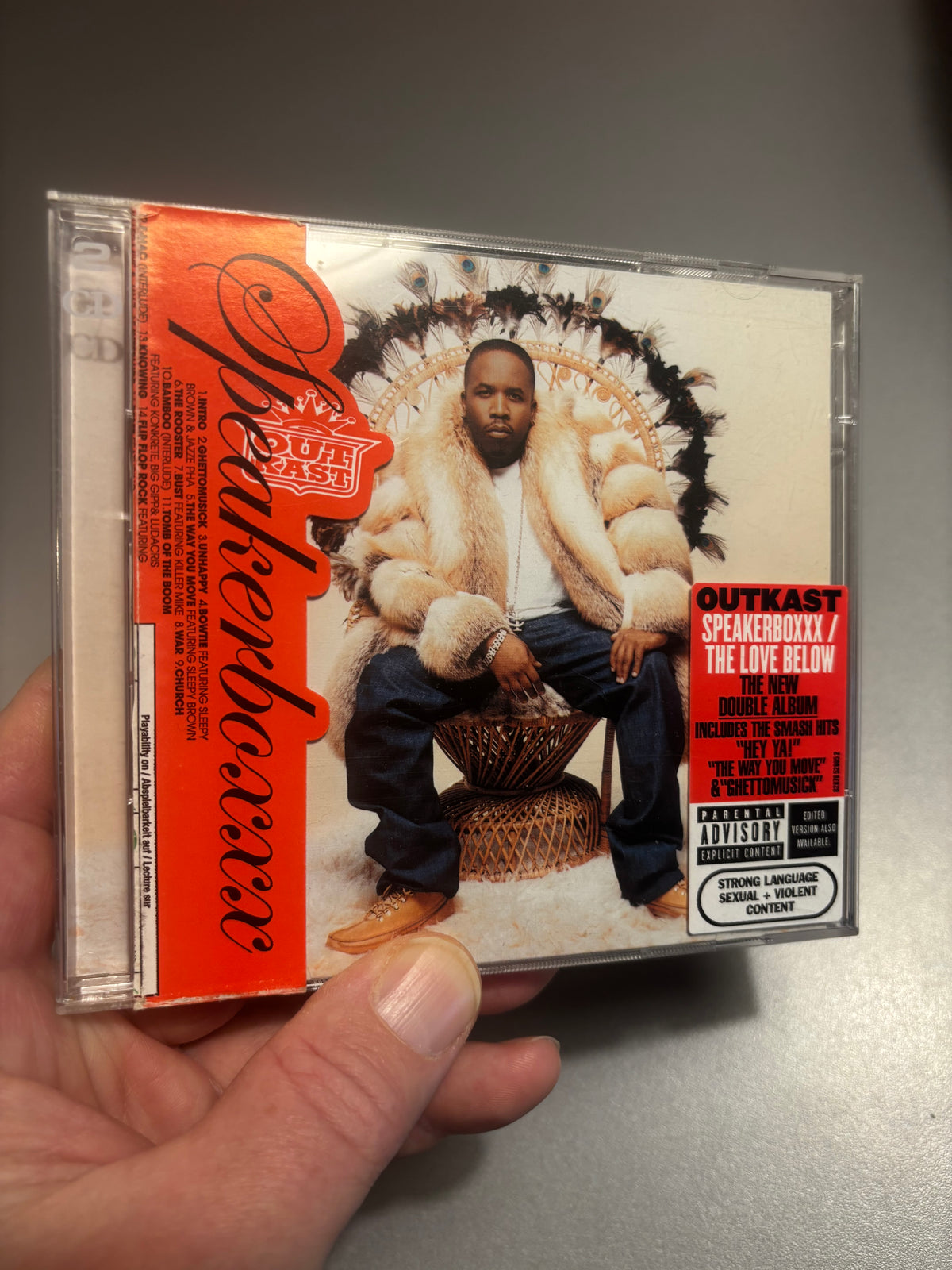 OutKast: Speakerboxxx/The Love Below, 2CD, Arista, BMG, Earthtone, Europe 2003