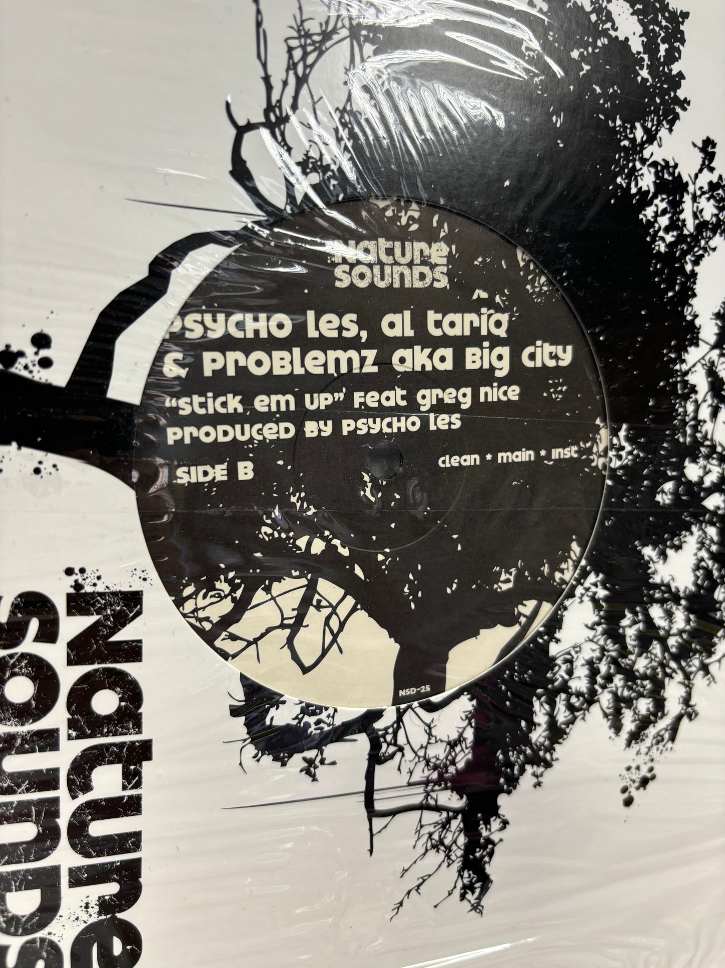 Psycho Les, Al Tariq & Problemz aka Big City: Chedda/Stick Em Up, 12inch, Nature Sounds, US 2007