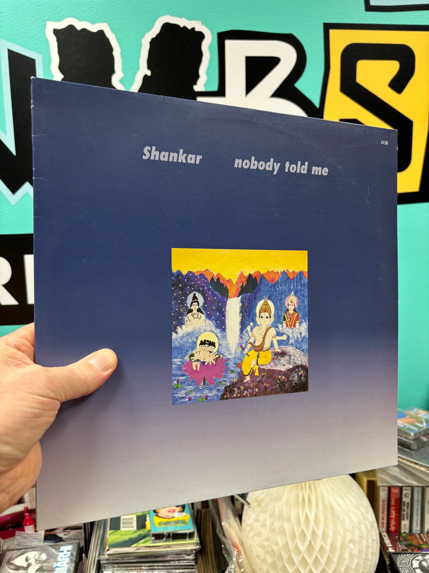 Shankar: Nobody Told Me, LP, Germany 1989