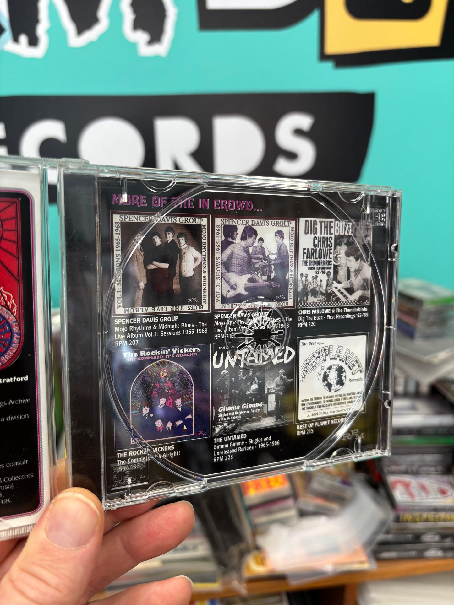 The In Crowd (UK Mod R&B Beat 1964-1967), CD, 1st pressing, Compilation, Enhanced, RPM Records, UK 2001