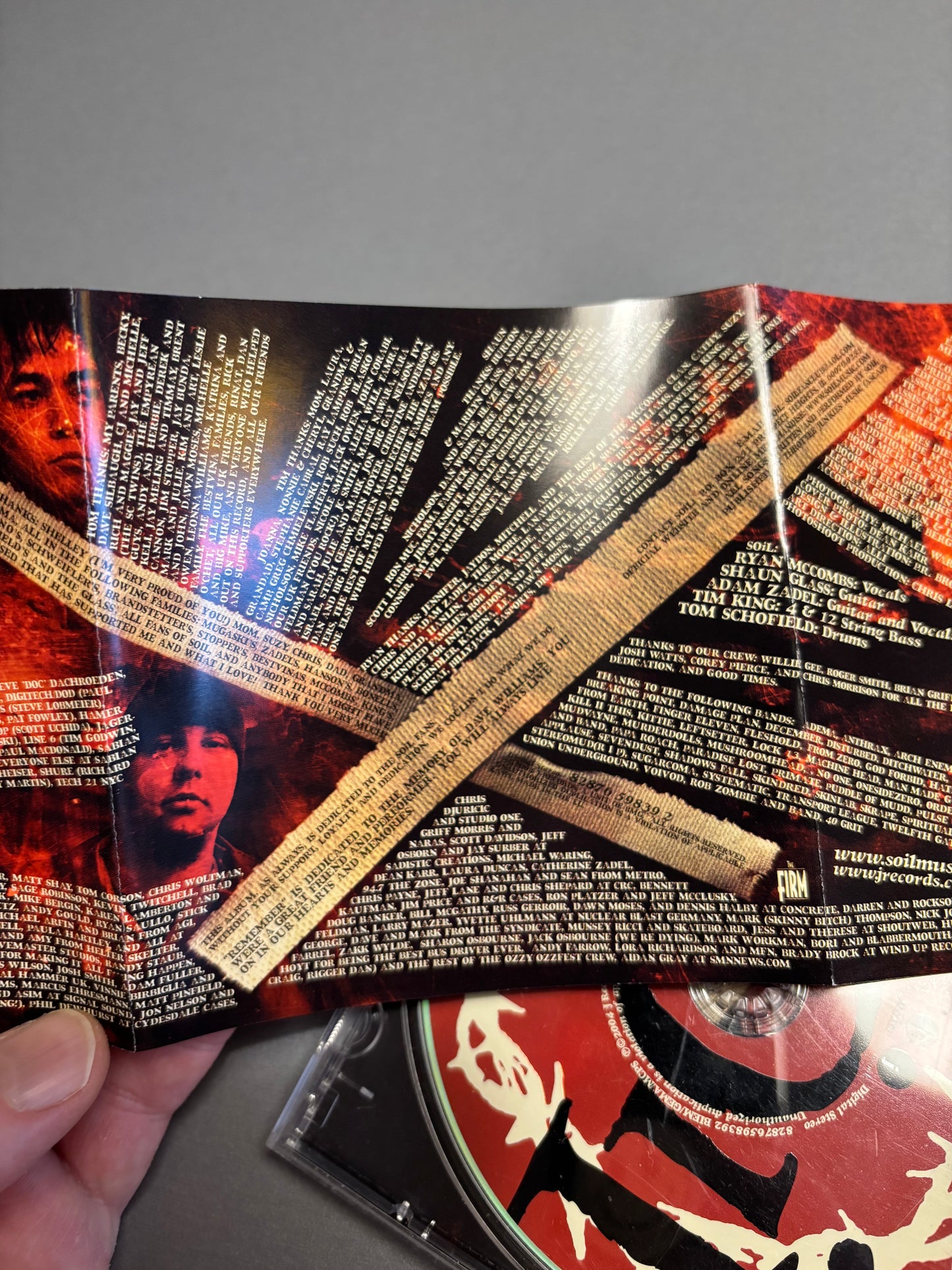 Soil: Re•de•fine, CD, Copy Protected, J Records, BMG, UK & Europe 2004