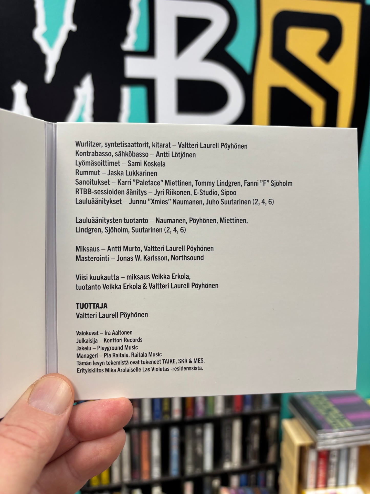 Ricky-Tick Big Band & Julkinen Sana: Liikkuu, CD, Konttori Records, Finland 2026