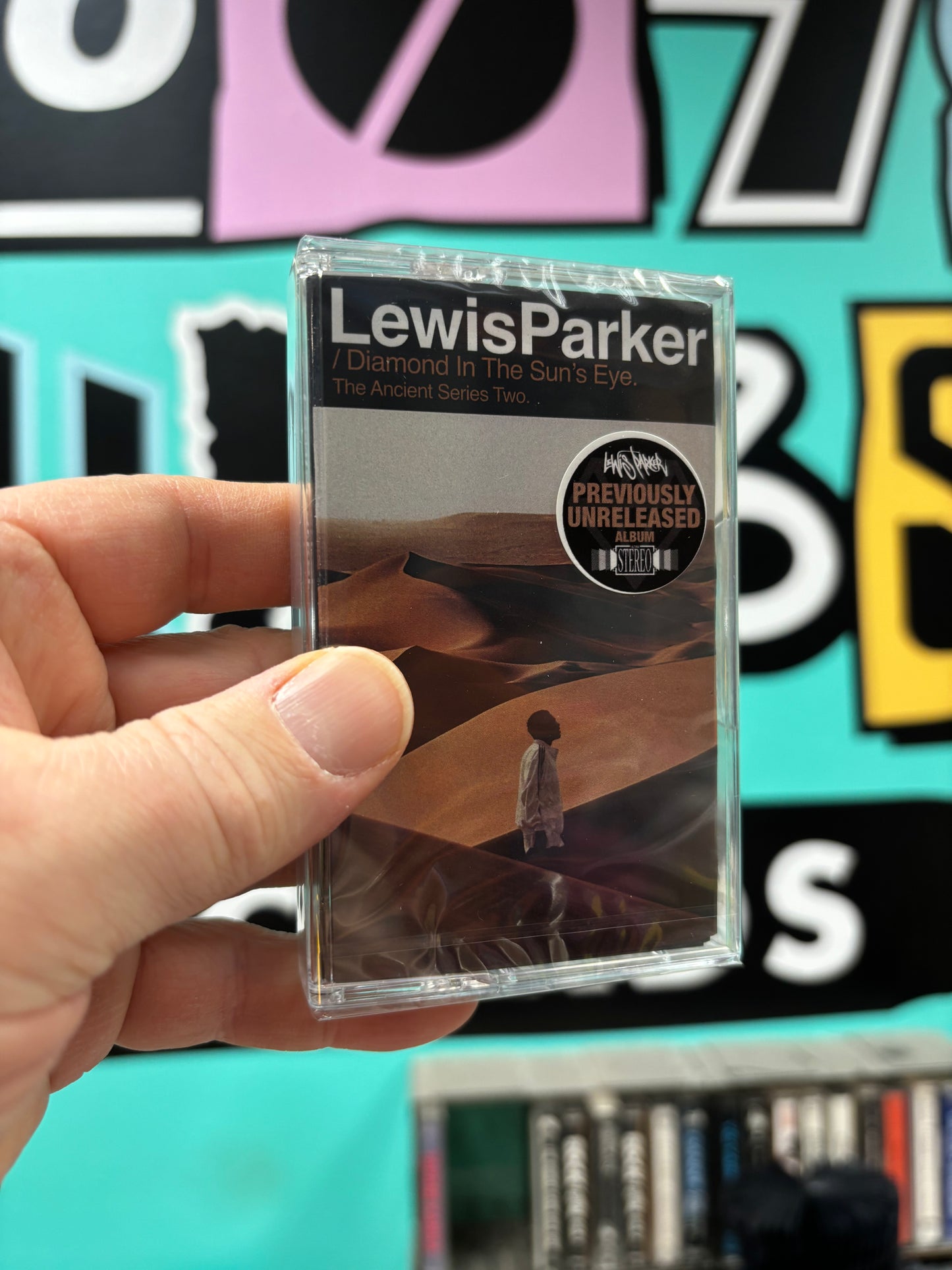 HULLU VARASTOALE -20%‼️‼️‼️Lewis Parker: Diamond In The Sun’s Eye, C-cassette, Limited Edition, Netherlands 2024