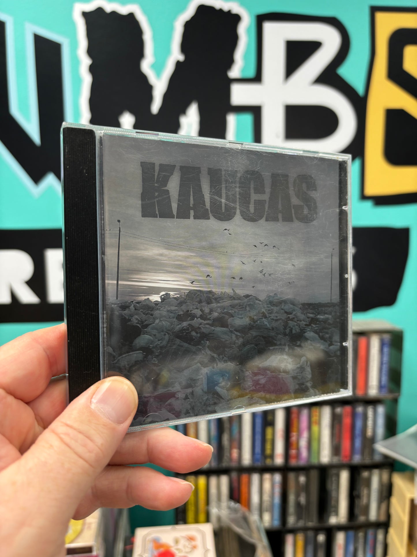 Kaucas: Saastaa Suusta, CD, Only pressing, BV2 Produktions, Finland 2003