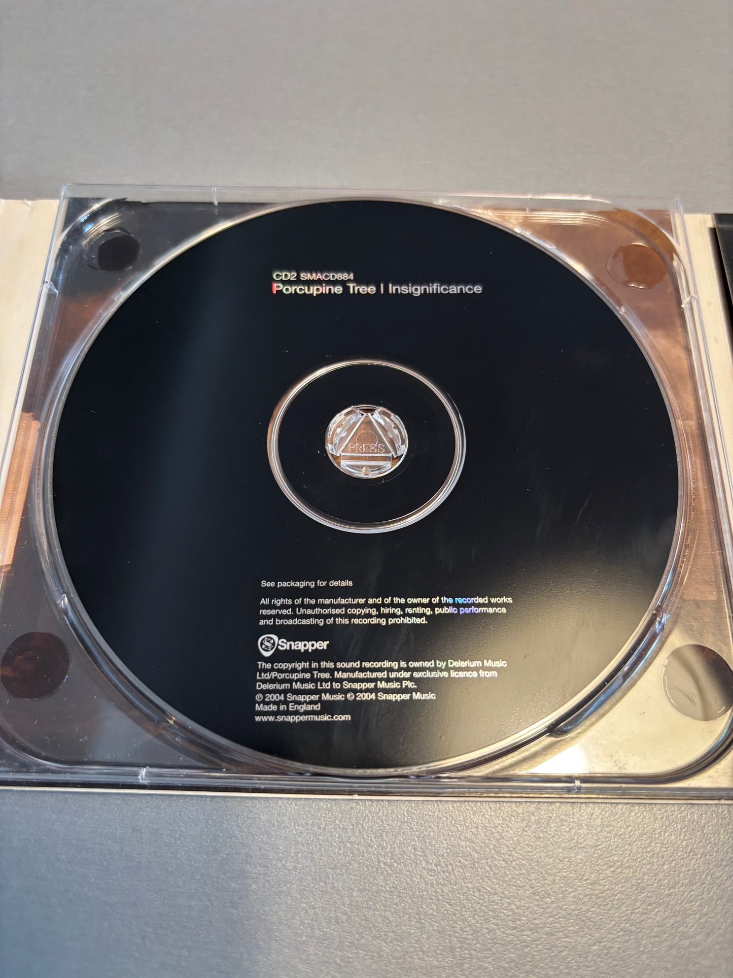 Porcupine Tree: Signify, 2CD, Digipak Edition, reissue, remastered, Snapper Music, Delerium Records, UK 2004