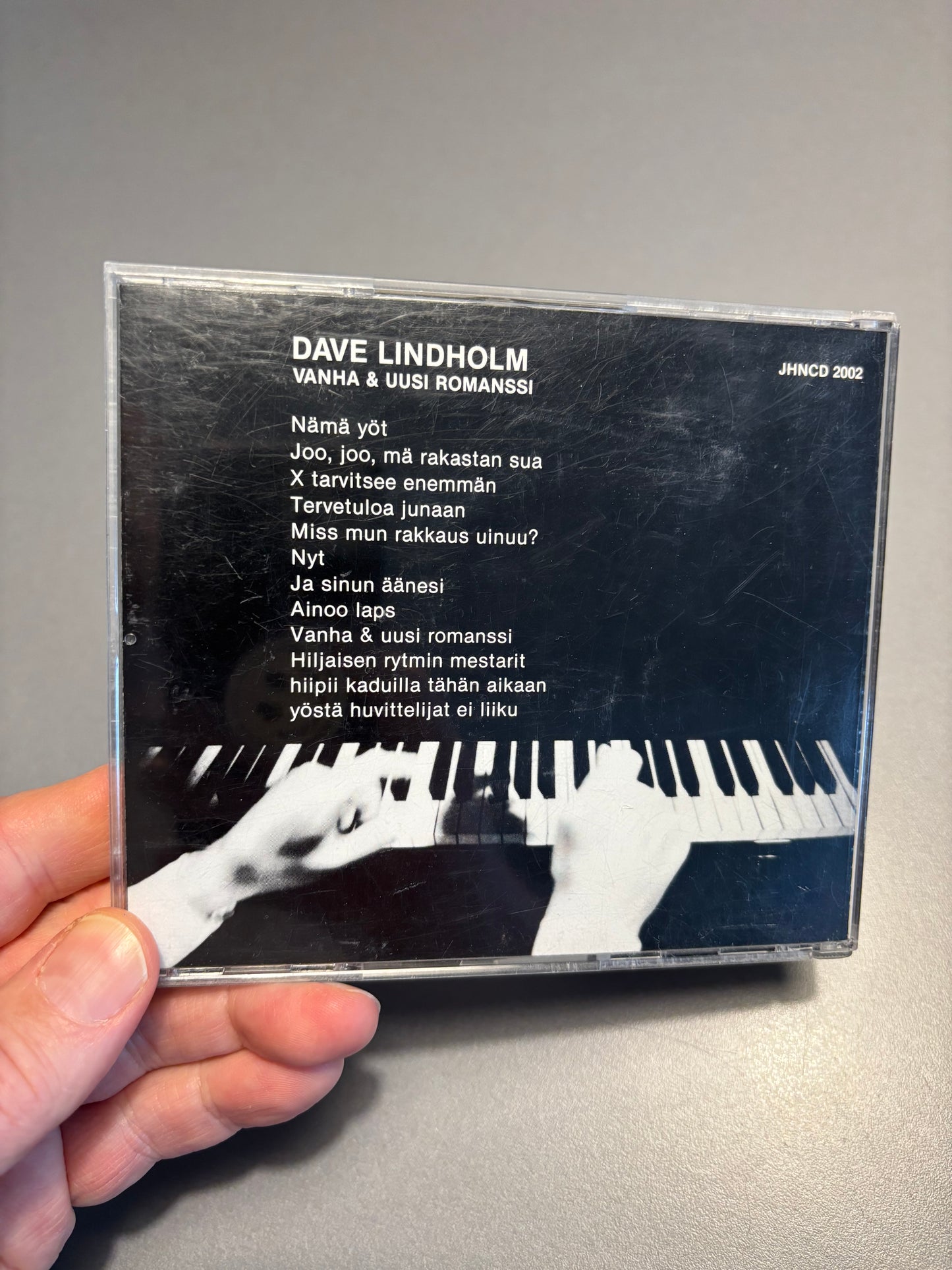 Dave Lindholm: Vanha & Uusi Romanssi, CD, reissue, remastered, Johanna, Finland 1989