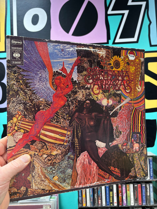 Santana: Abraxas, LP, gatefold, Orange labels, CBS, Europe 1970