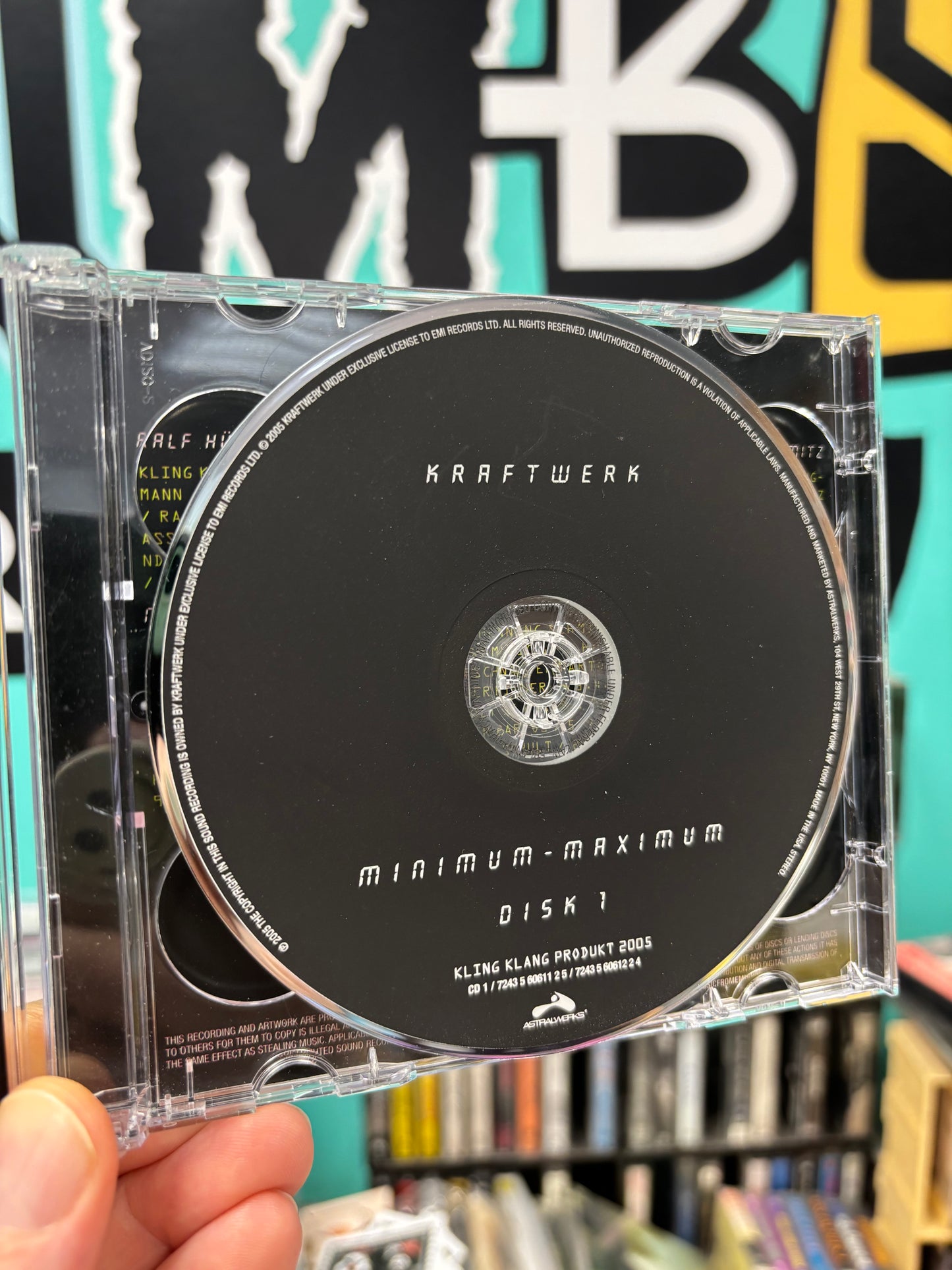 Kraftwerk: Minimum-Maximum, 2CD, English Version, Astralwerks, US 2005