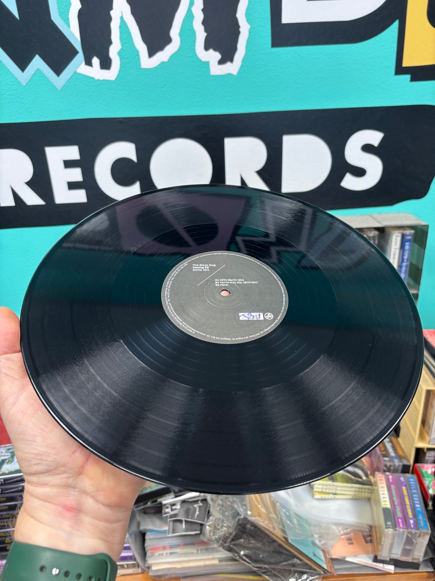 The Black Dog: Vexing EP, 12inch, Only official pressing, Soma Quality Recordings, UK 2009