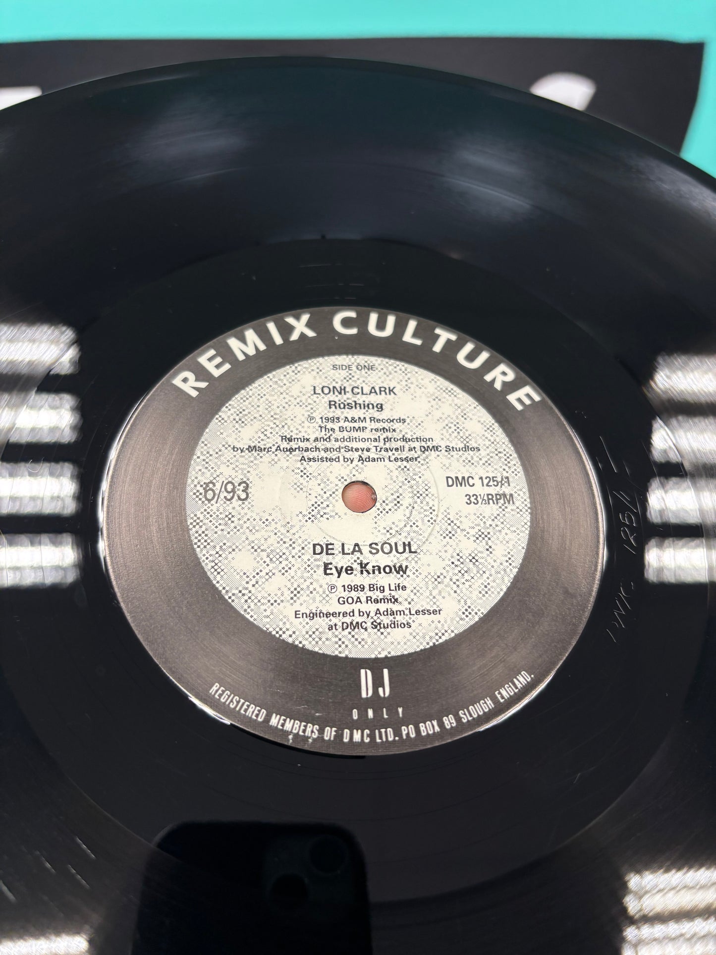 DMC - Remix Culture 6/93, 12inch, Only pressing, DMC, UK 1993