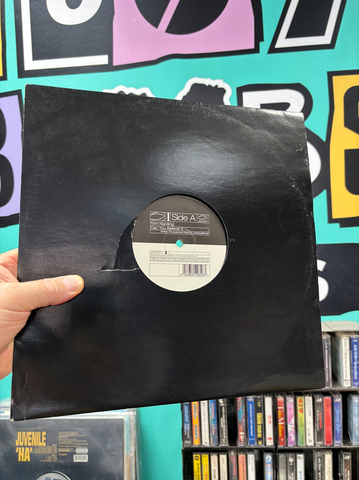 Tom Harding: Can You Believe It, 12inch, Only pressing, Sacred Beats, UK 2000