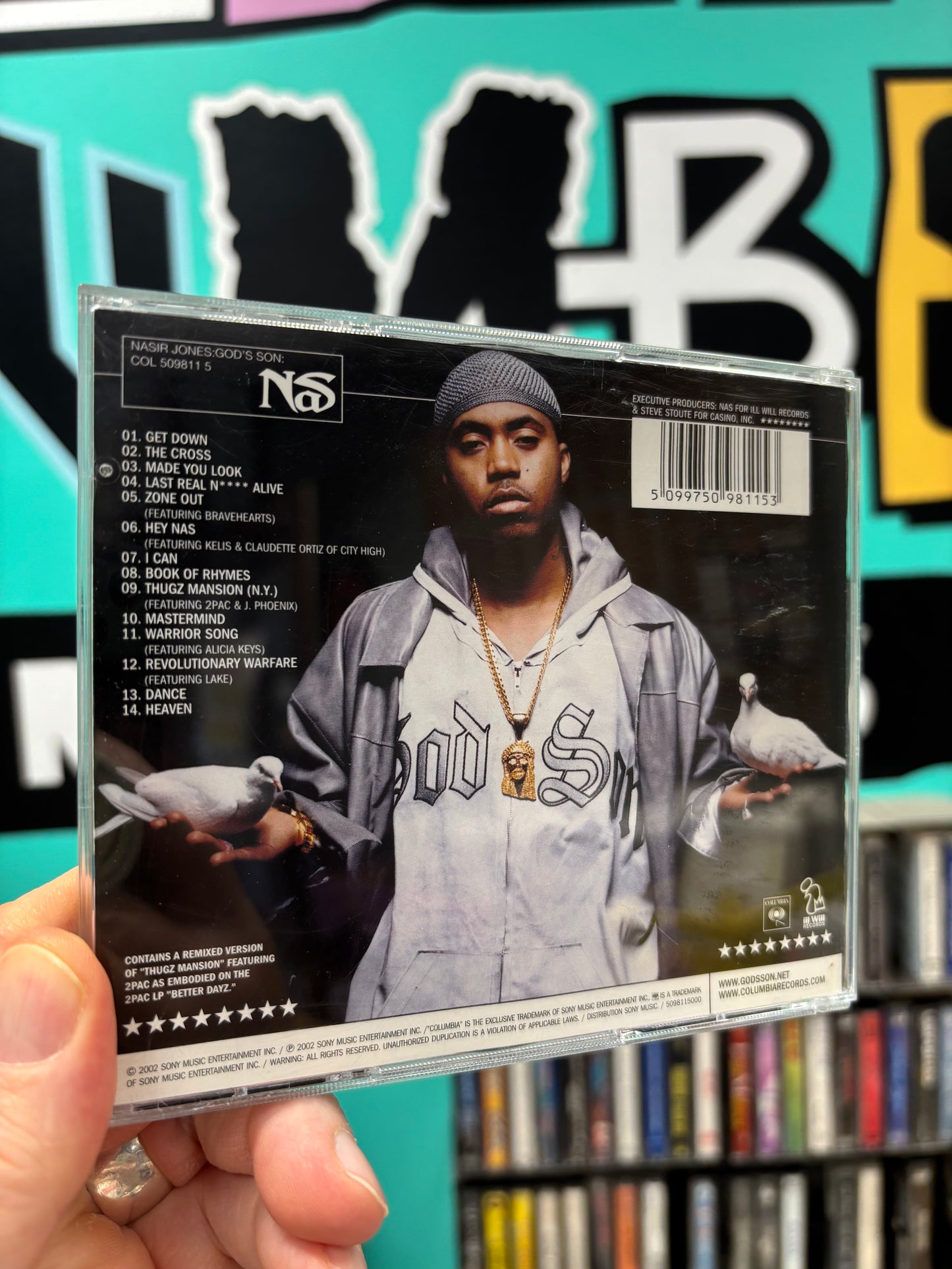 Nas: God’s Son, 2CD,Columbia, Ill Will Records, Europe 2002