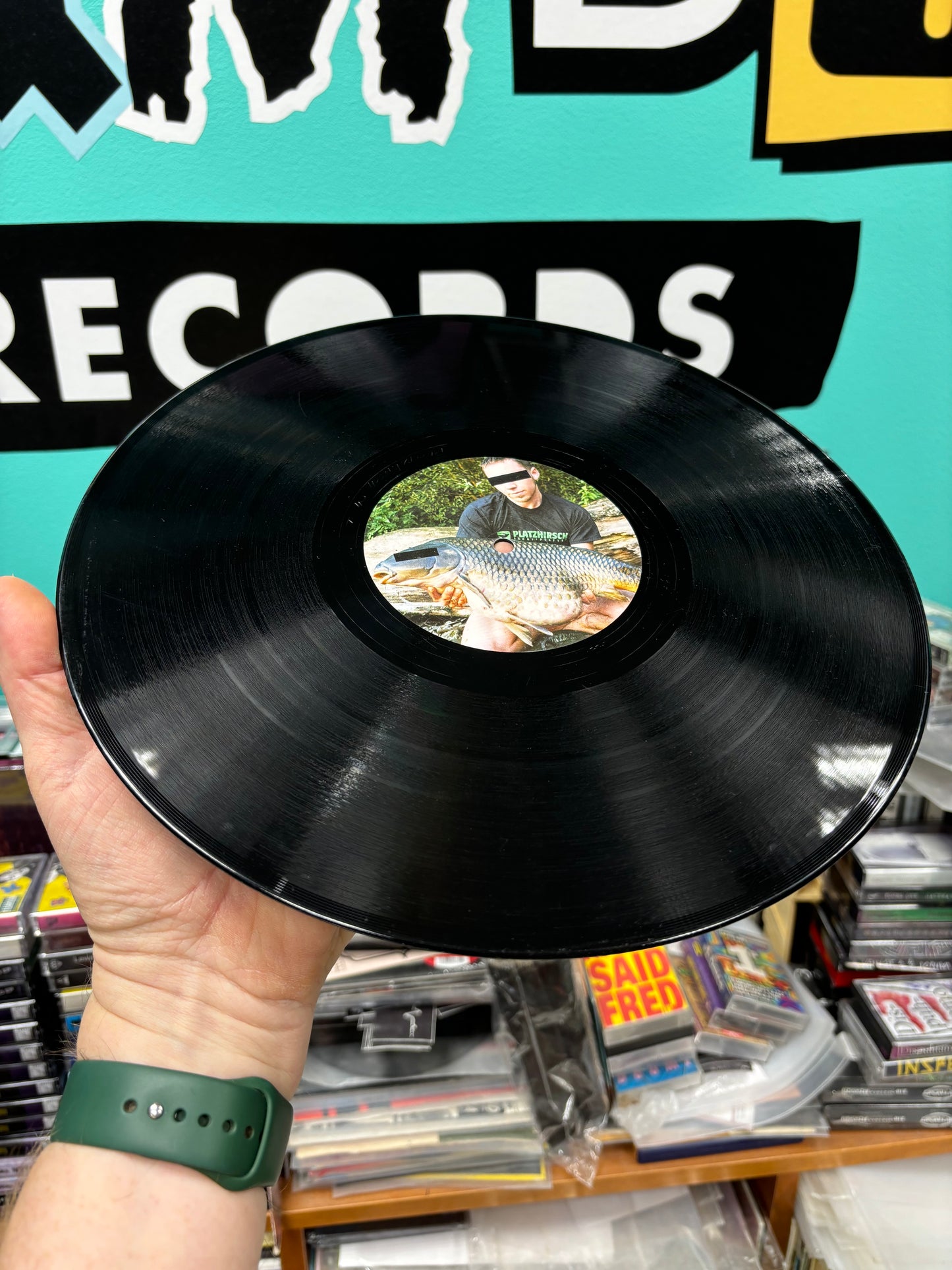 Rocco Blanco: Blattschuss EP, 12inch, Only pressing, Platzhirsch Schallplatten, Germany 2004