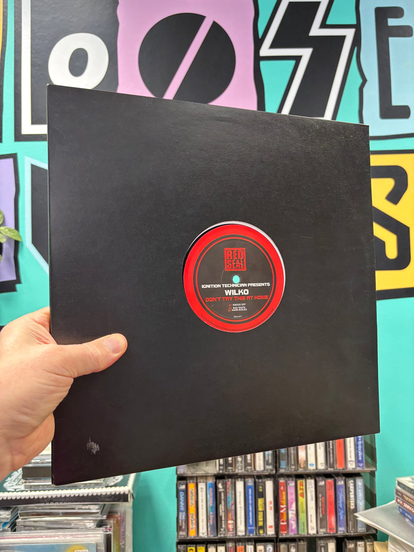 Wilko: Don’t Try This At Home, 12inch, Only official pressing, Red Seal, UK 2004