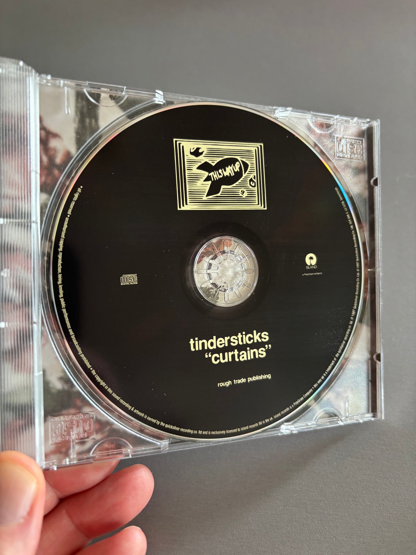 Tindersticks: Curtains, CD, PMDC, France, This Way Up, Island Records, Europe 1997