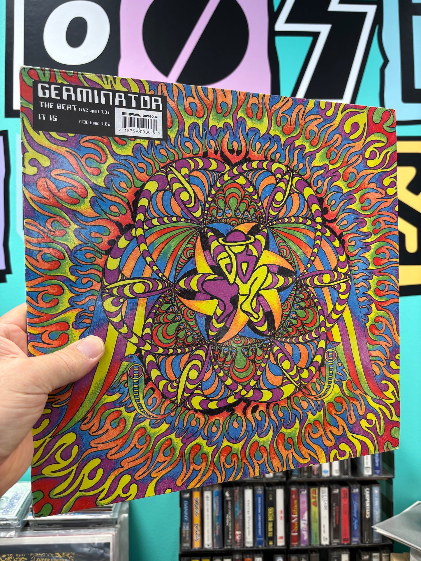 Germinator: The Beat/It Is, 12inch, Only official pressing, Nephilim Records, Germany 1996