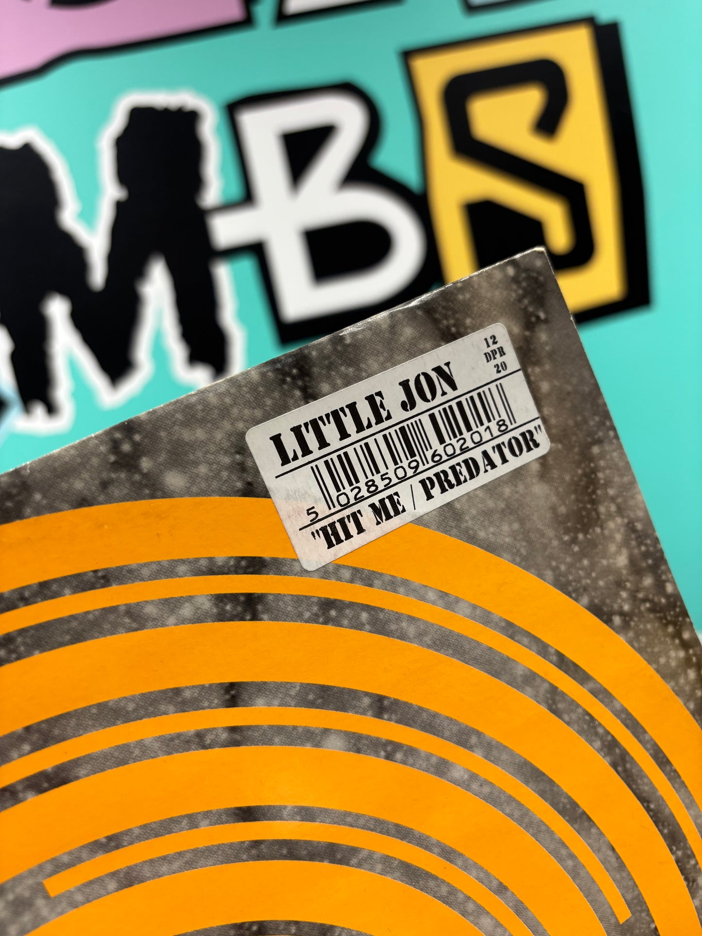 Little Jon: Hit Me/Predator, 12inch, Only pressing, DP Recordings, UK 2000