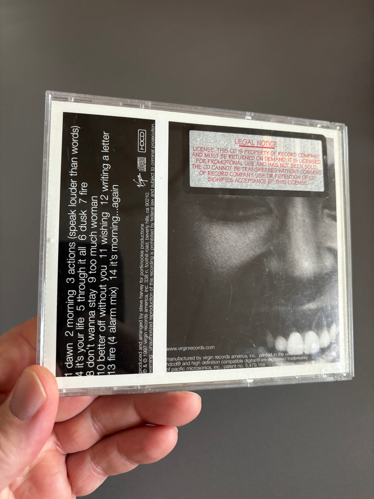 Brigette McWilliams: Too Much Woman, HDCD, Promo, Virgin, US 1997