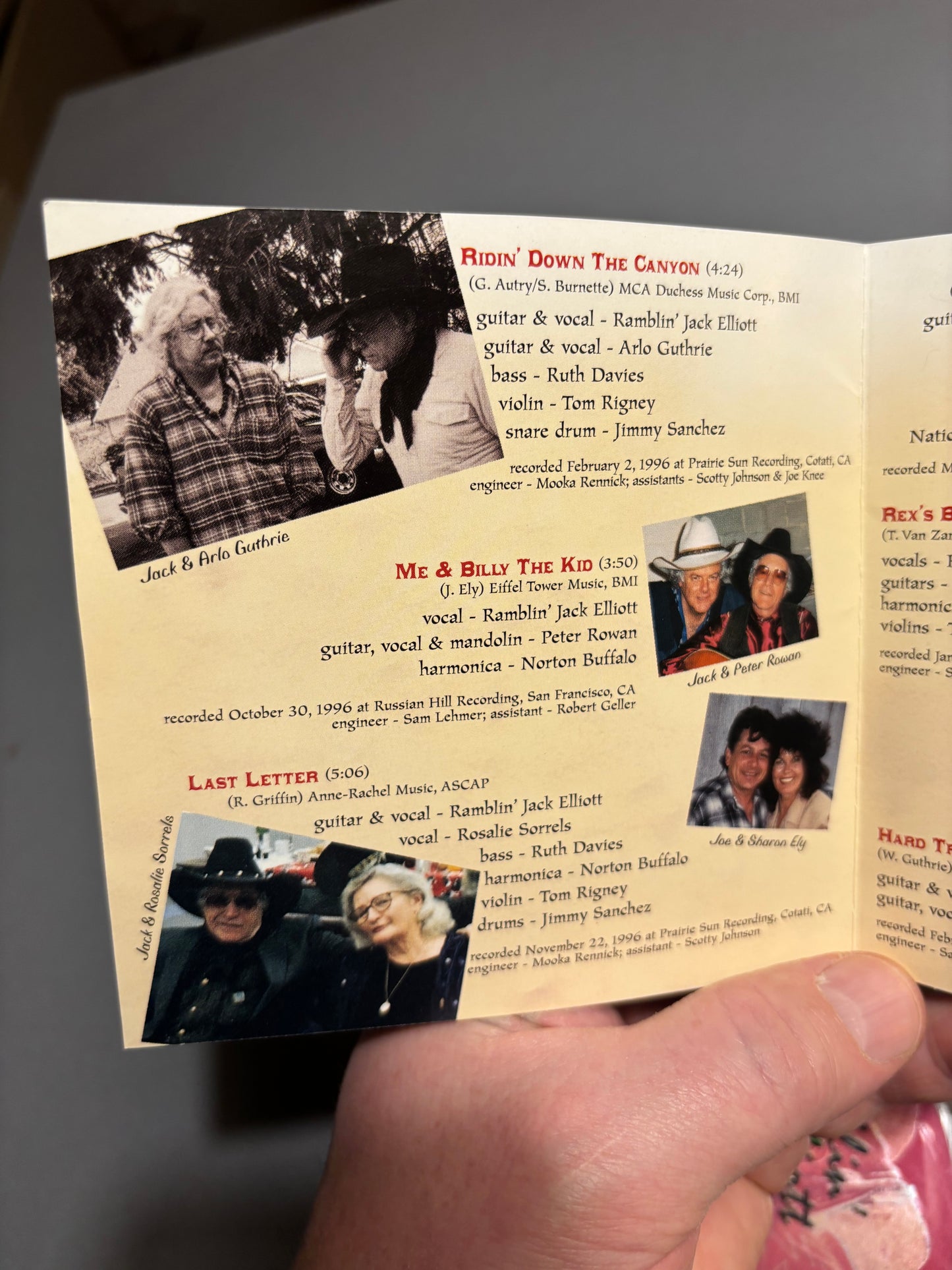 Ramblin’ Jack Elliott: Friends Of Mine, CD, Hightone Records, US 1998