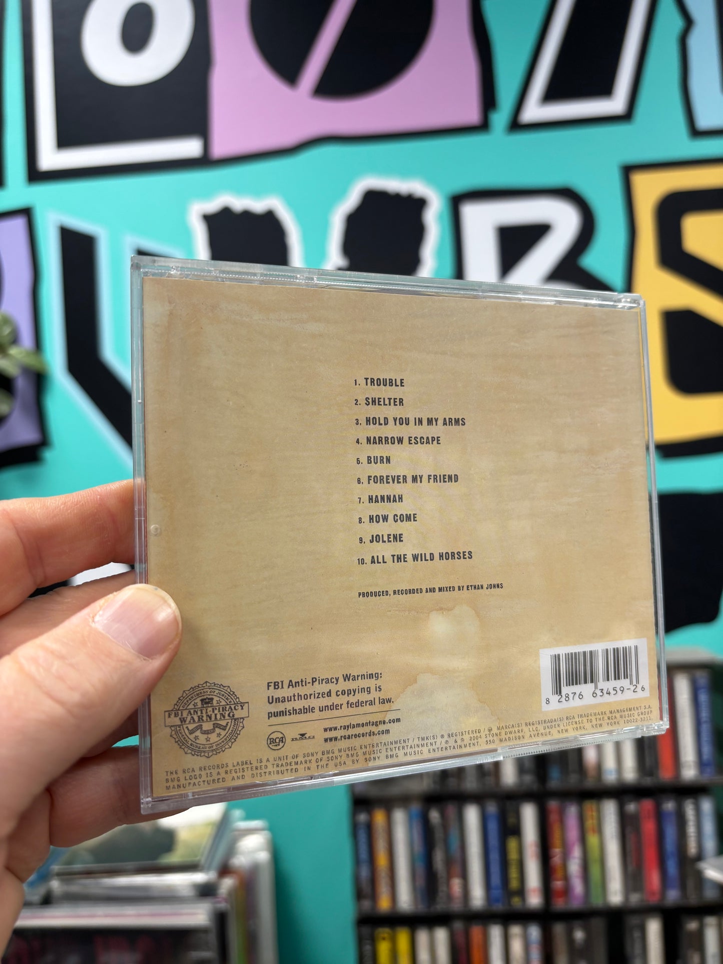 Ray Lamontagne: Trouble, CD, reissue, RCA, US 2004?