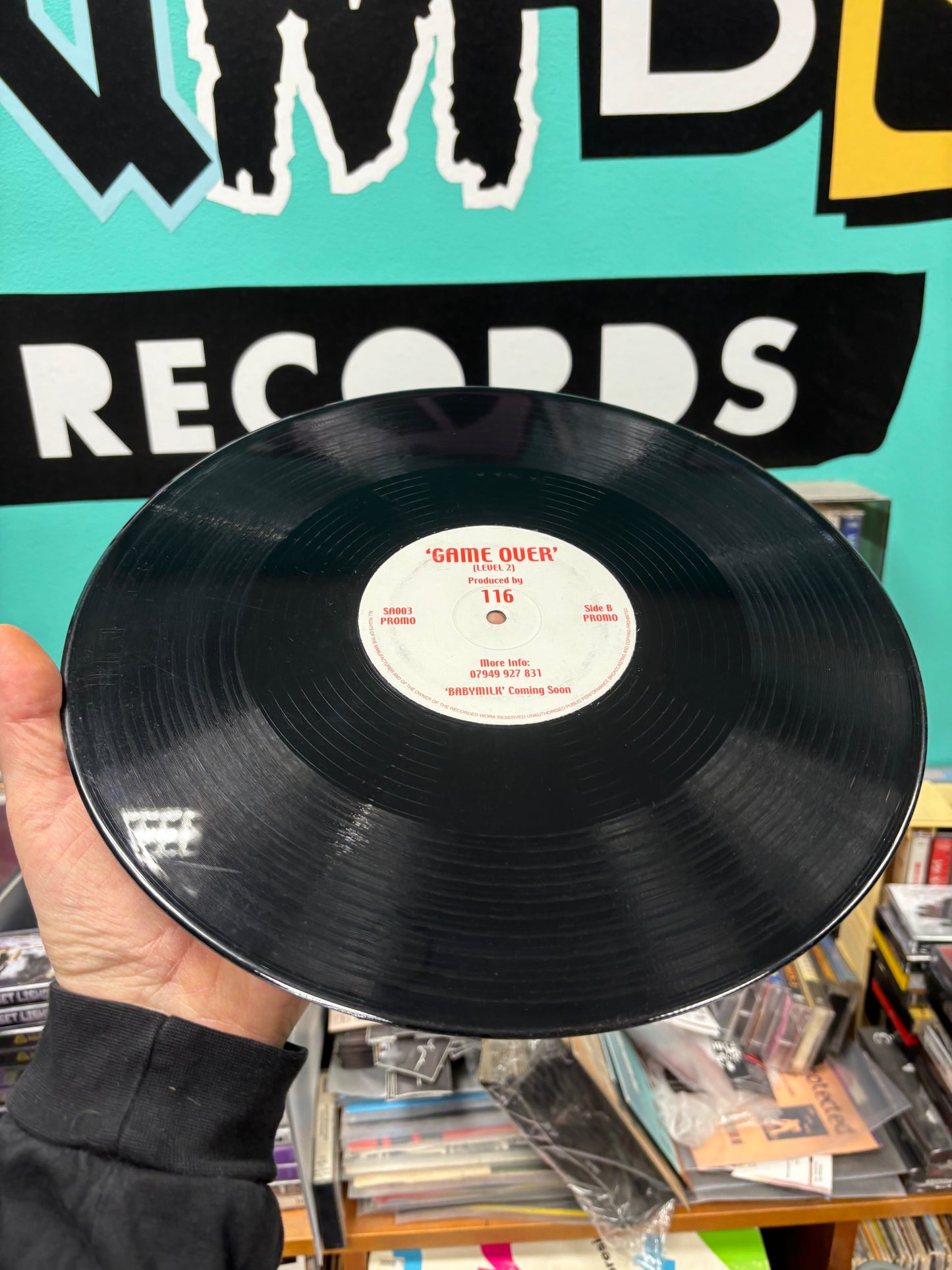 Youngster and 116: Baby Pulse/Game Over (Level 2), 12inch, Only pressing, DDJs Productions, UK 2003