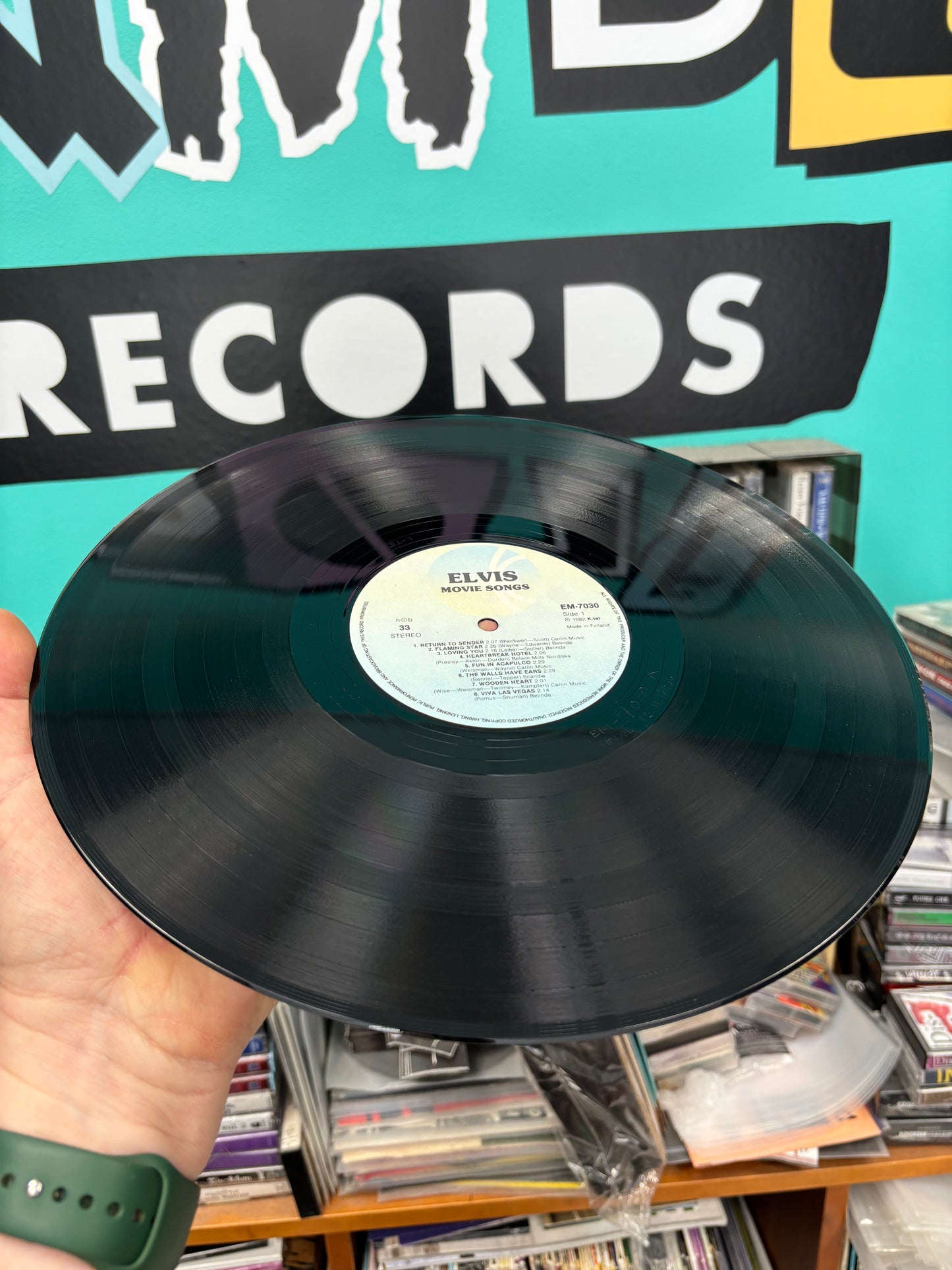 Elvis Presley - Elvis Movie Songs, LP, K-Tel, Finland 1982