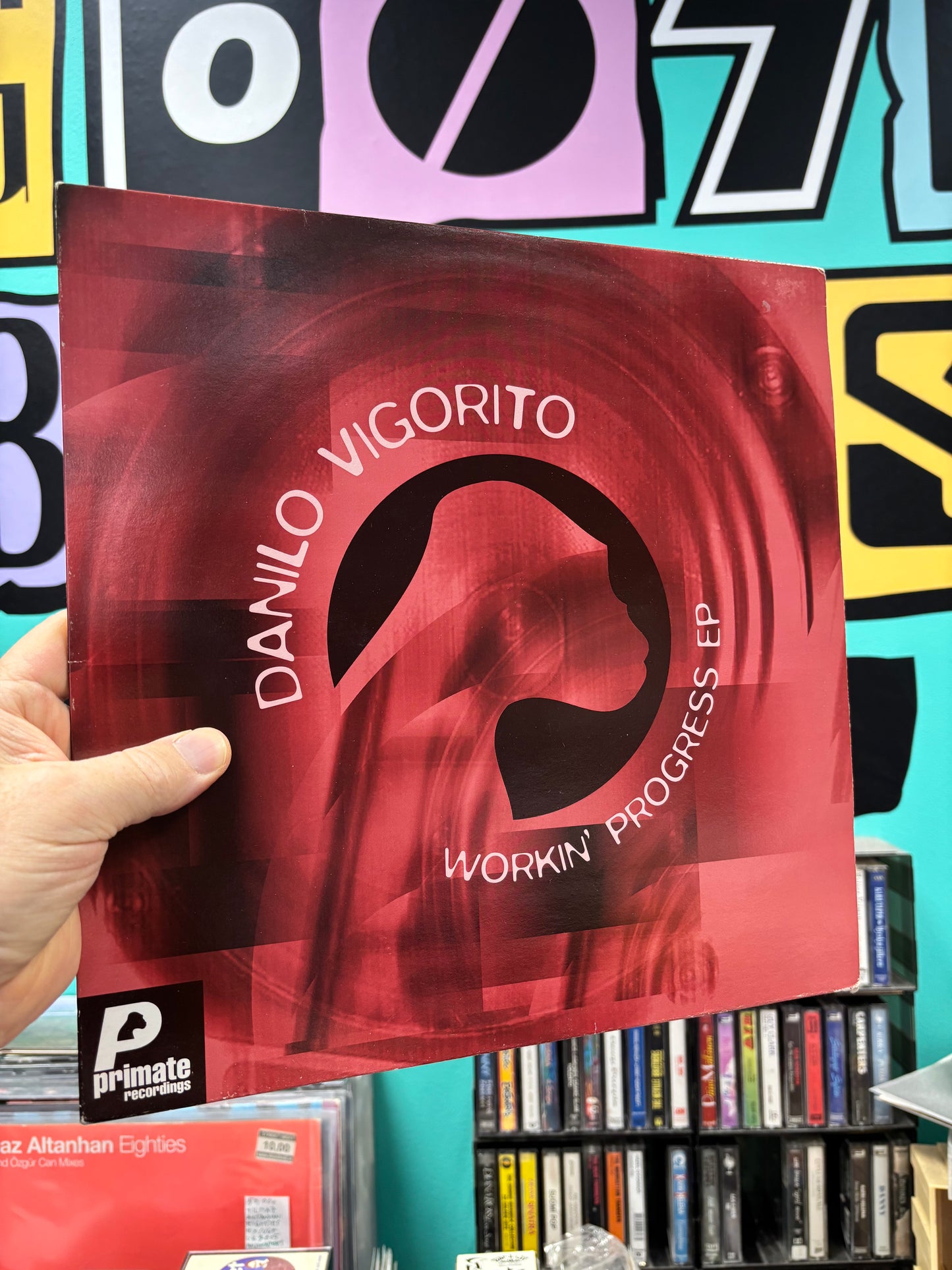 Danilo Vigorito: Workin’ Prosess EP, 12inch, Only official pressing, Primate Recordings, UK 2002