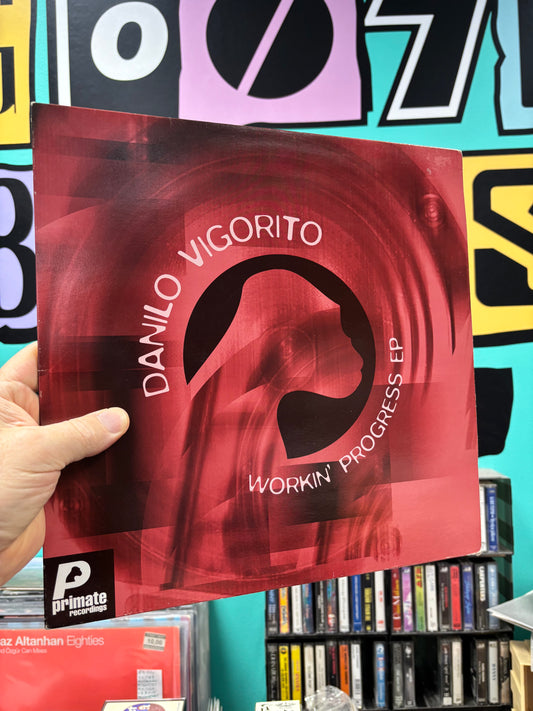Danilo Vigorito: Workin’ Prosess EP, 12inch, Only official pressing, Primate Recordings, UK 2002